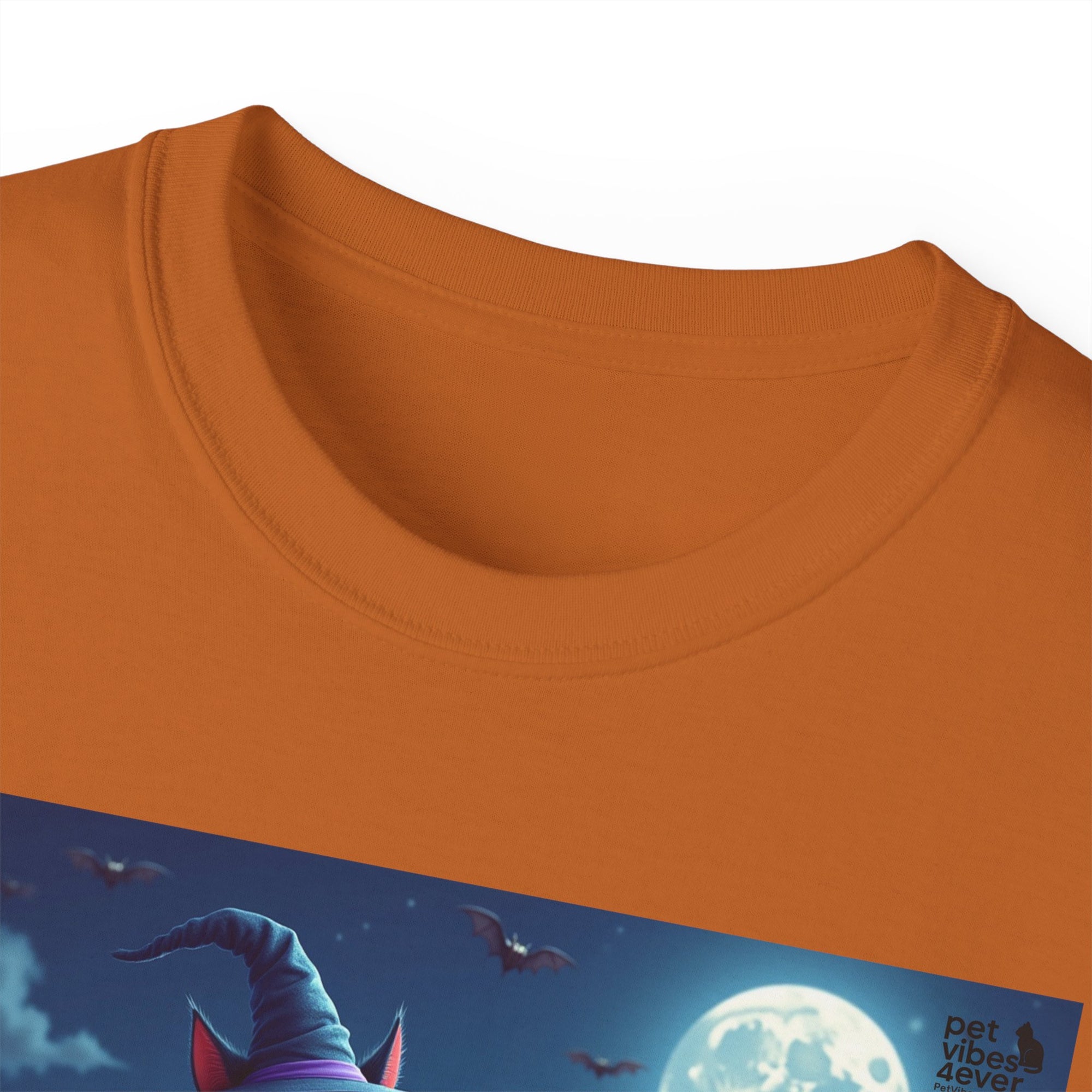 Moonlit Witch Unisex Tee | Spooky Vibes, Halloween Must-Have, Cozy Gift, Comfortable Everyday Wear, Magical Spirit Apparel