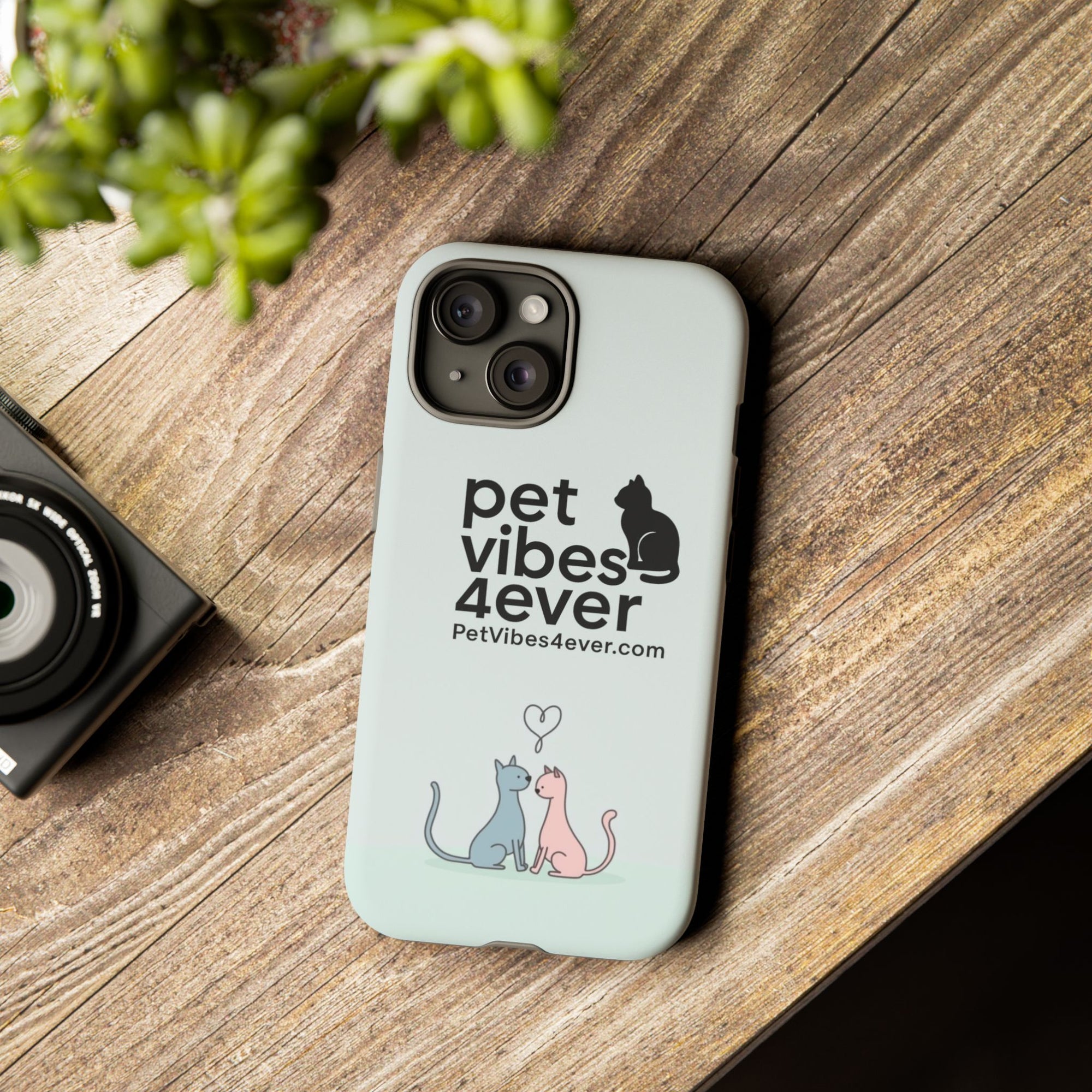 Pet Lover Phone Case - Cute Cat Lover Gift, Animal Protective Cover, Pet Vibes Merchandise, Birthday Present, Custom Phone Accessory