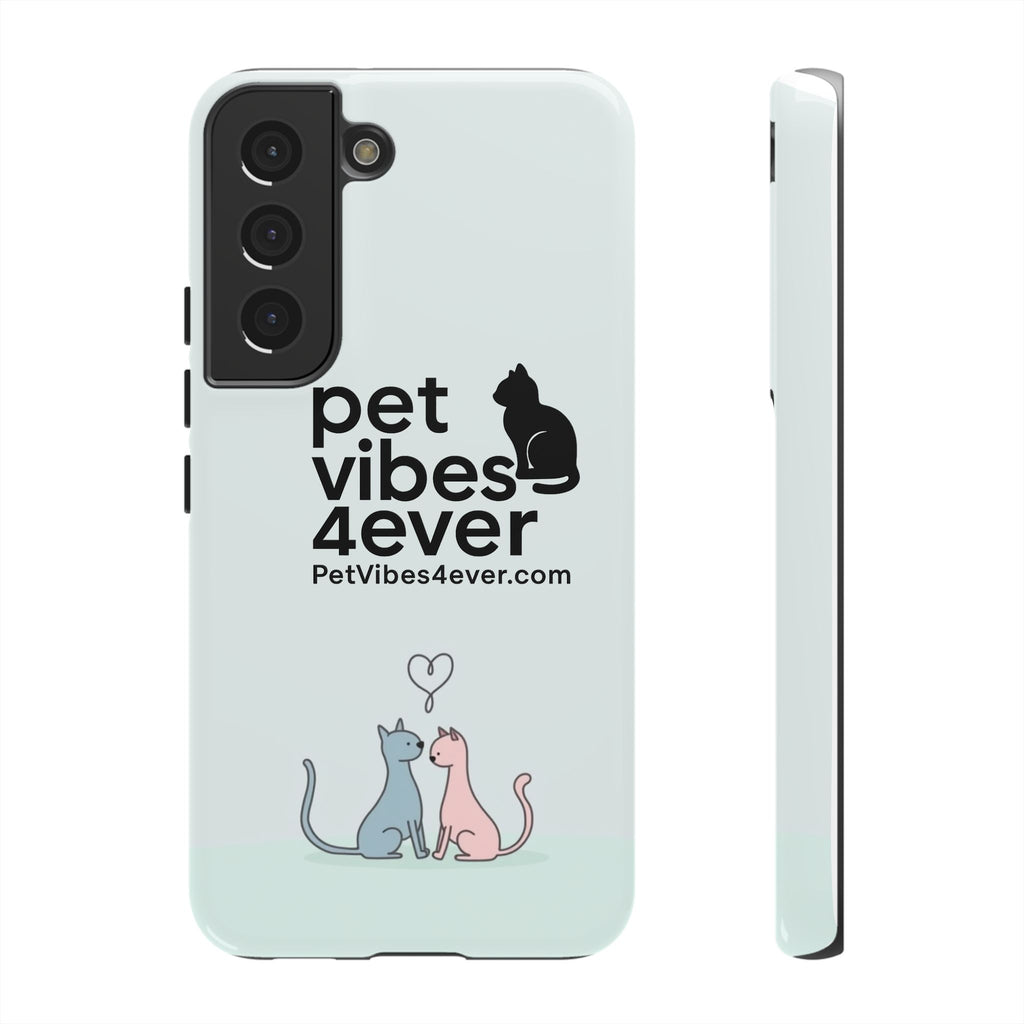 Cute Cat Phone Case, Colorful Tough Case for Pet Lovers, Cat-Themed Accessory, Gift for Animal Lovers, Mobile Phone Protection