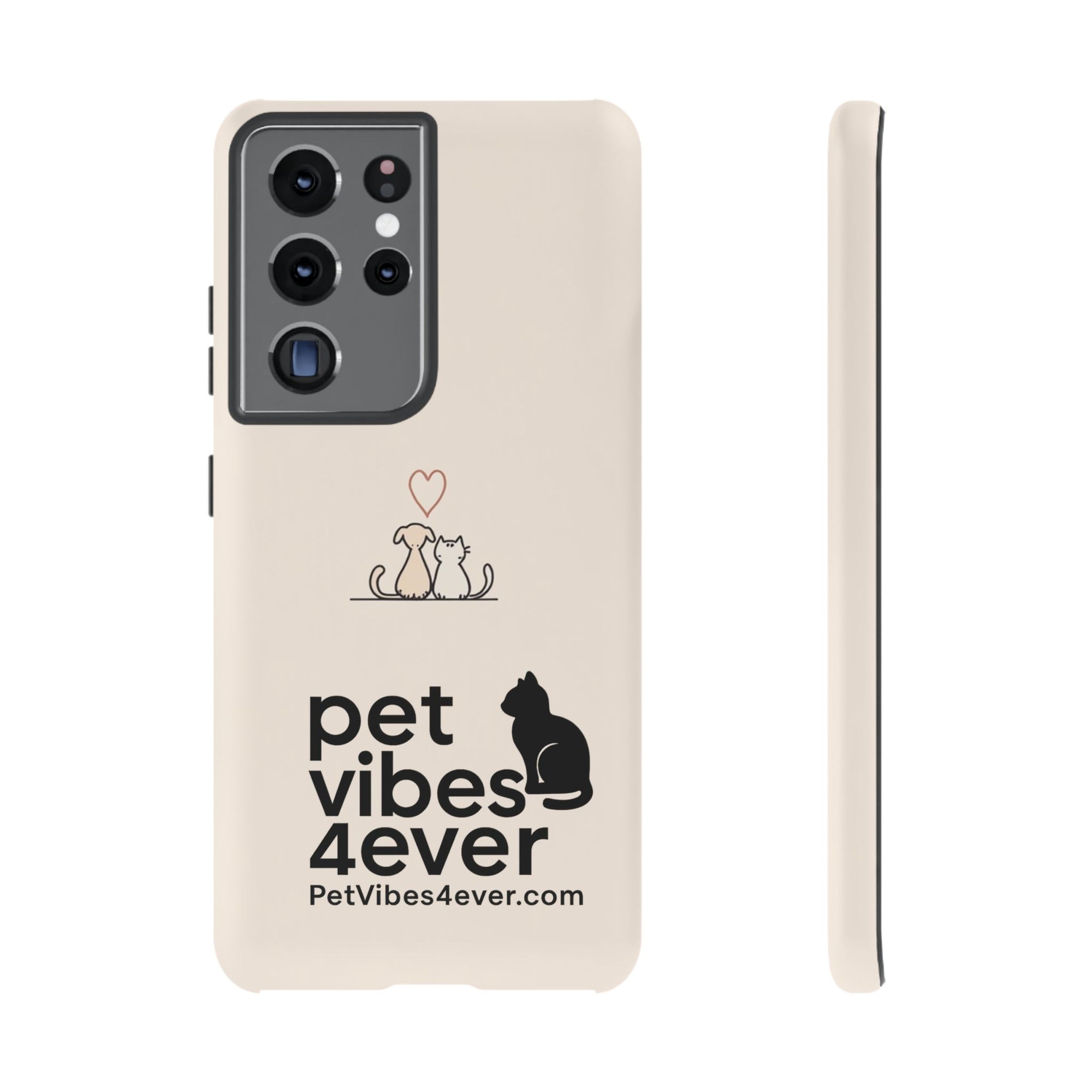 Cute Cat Phone Case - Pet Lovers Gift, Tough Cases, Customizable, Animal Lover, Cat Mom/Dad, Funny Cat Merchandise