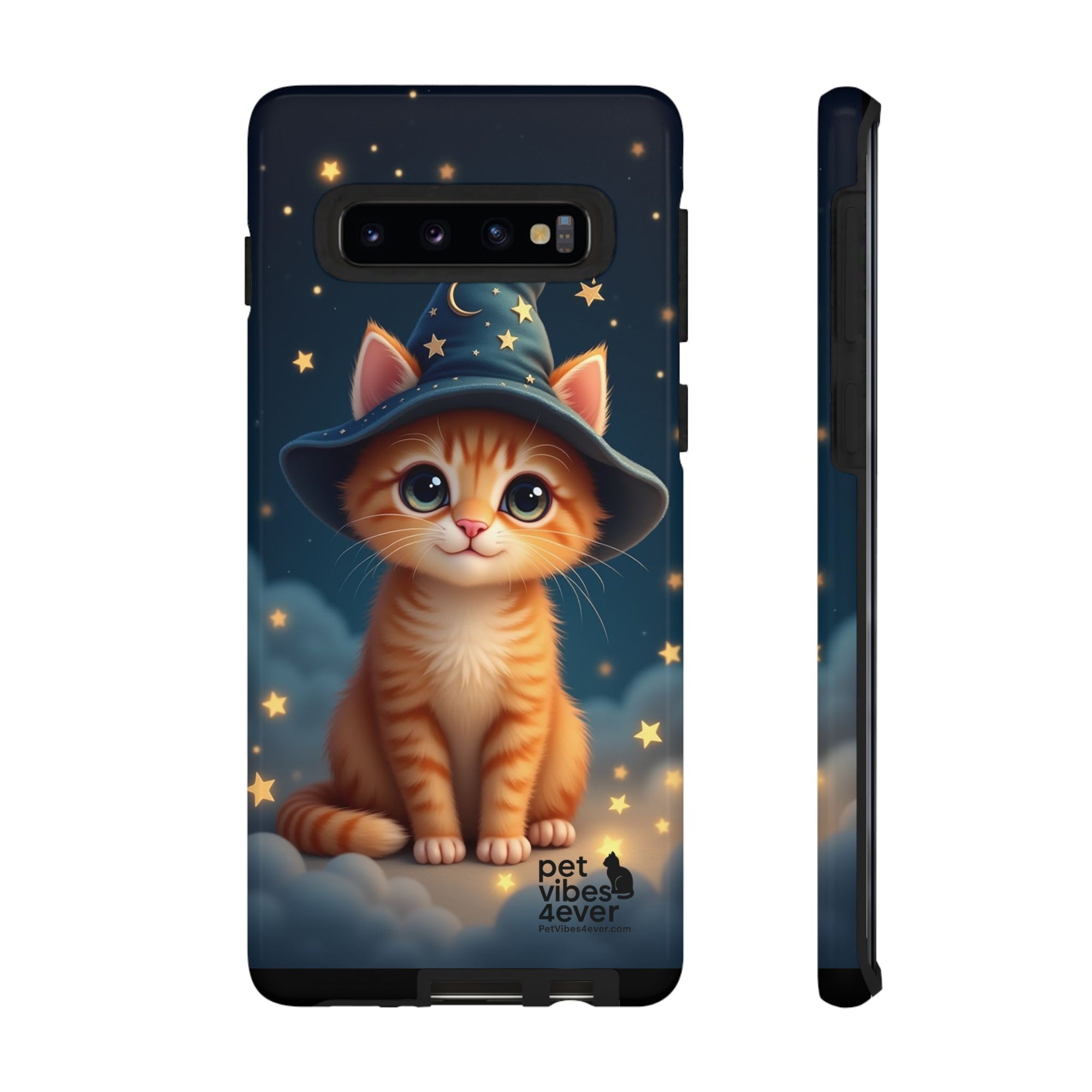 Cat-Themed Phone Case, Magical Cat Case, Pet Lover Gift, Cute Animal Accessories, Birthday Present For Cat Owners