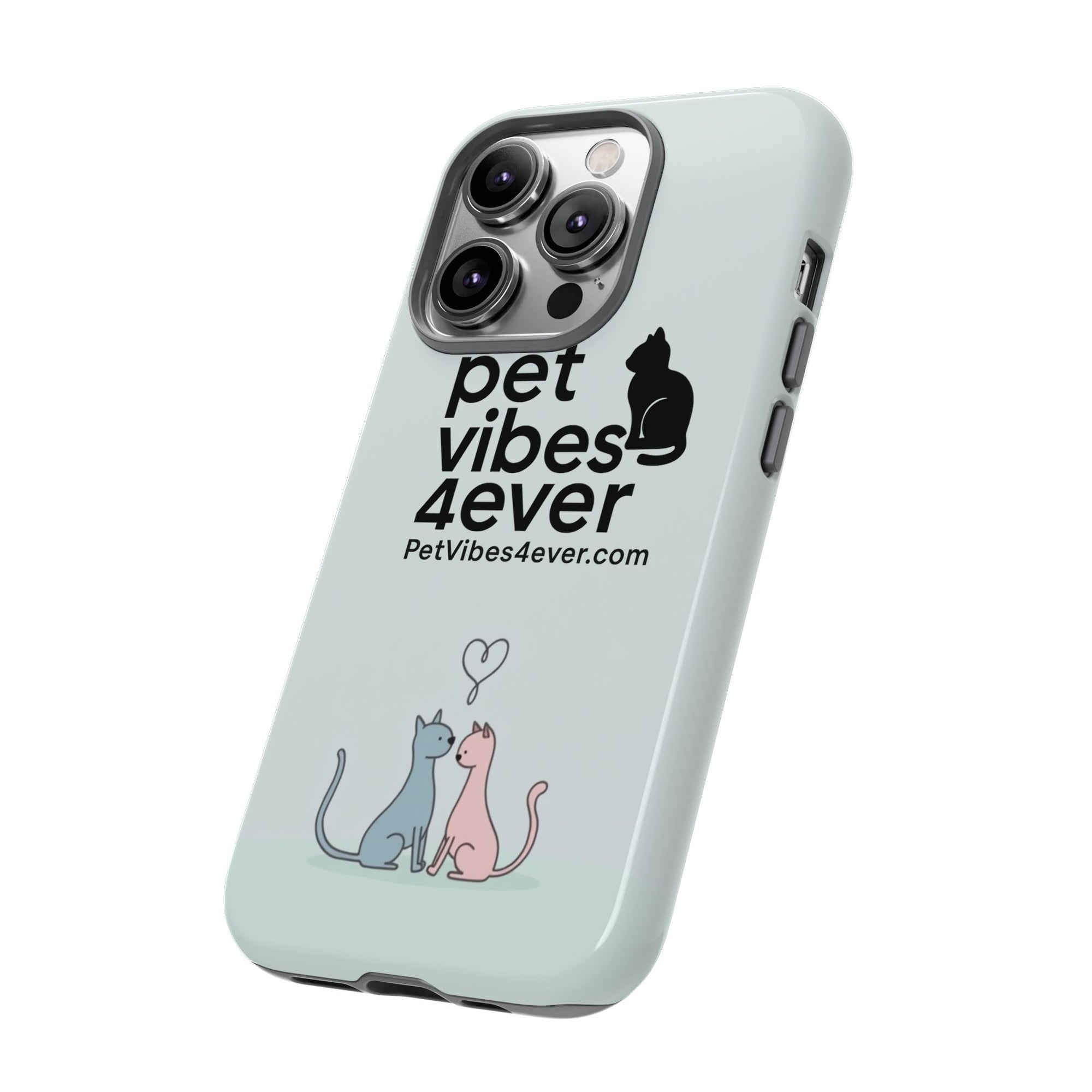 Pet Lover Phone Case - Cute Cat Lover Gift, Animal Protective Cover, Pet Vibes Merchandise, Birthday Present, Custom Phone Accessory