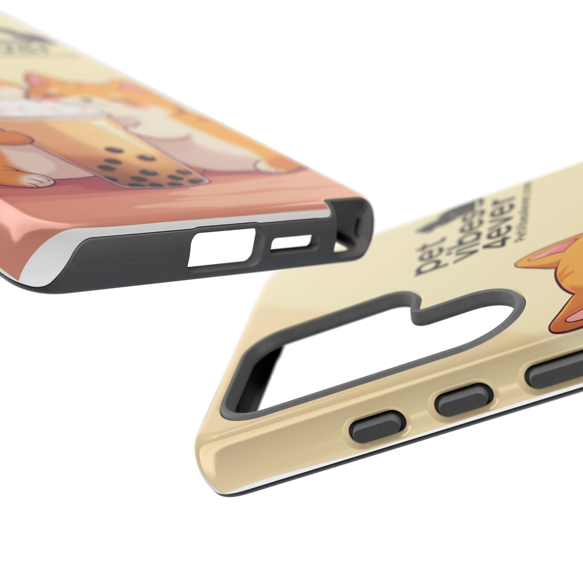 Cute Pet Phone Case, Animal Lover Accessory, Gifts for Dog Lovers, Adorable Corgi Design, Kawaii Style Protection