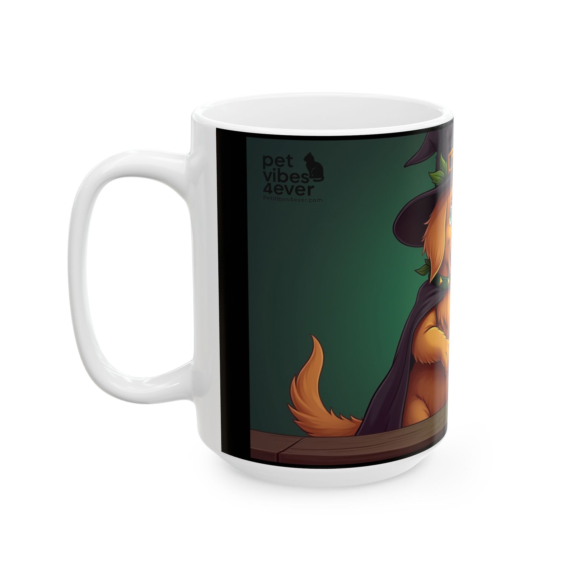 Whimsical Dog Potion Ceramic Mug - Perfect for Pet Lovers, Halloween Gifts, Coffee Lovers, Cute Mug, Animal Lover's Gift