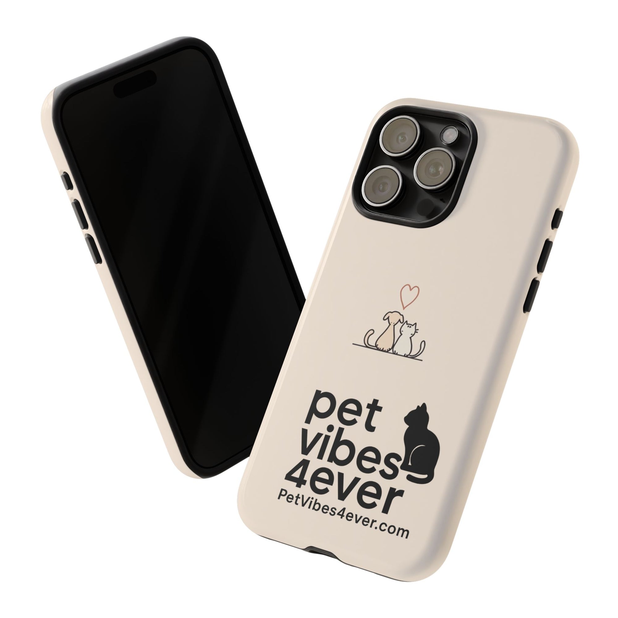 Pet Lovers Phone Case, Cute Animal Design, Tough Cases for Dog and Cat Lovers, Gift for Pet Owners, Unique Pet Accessory