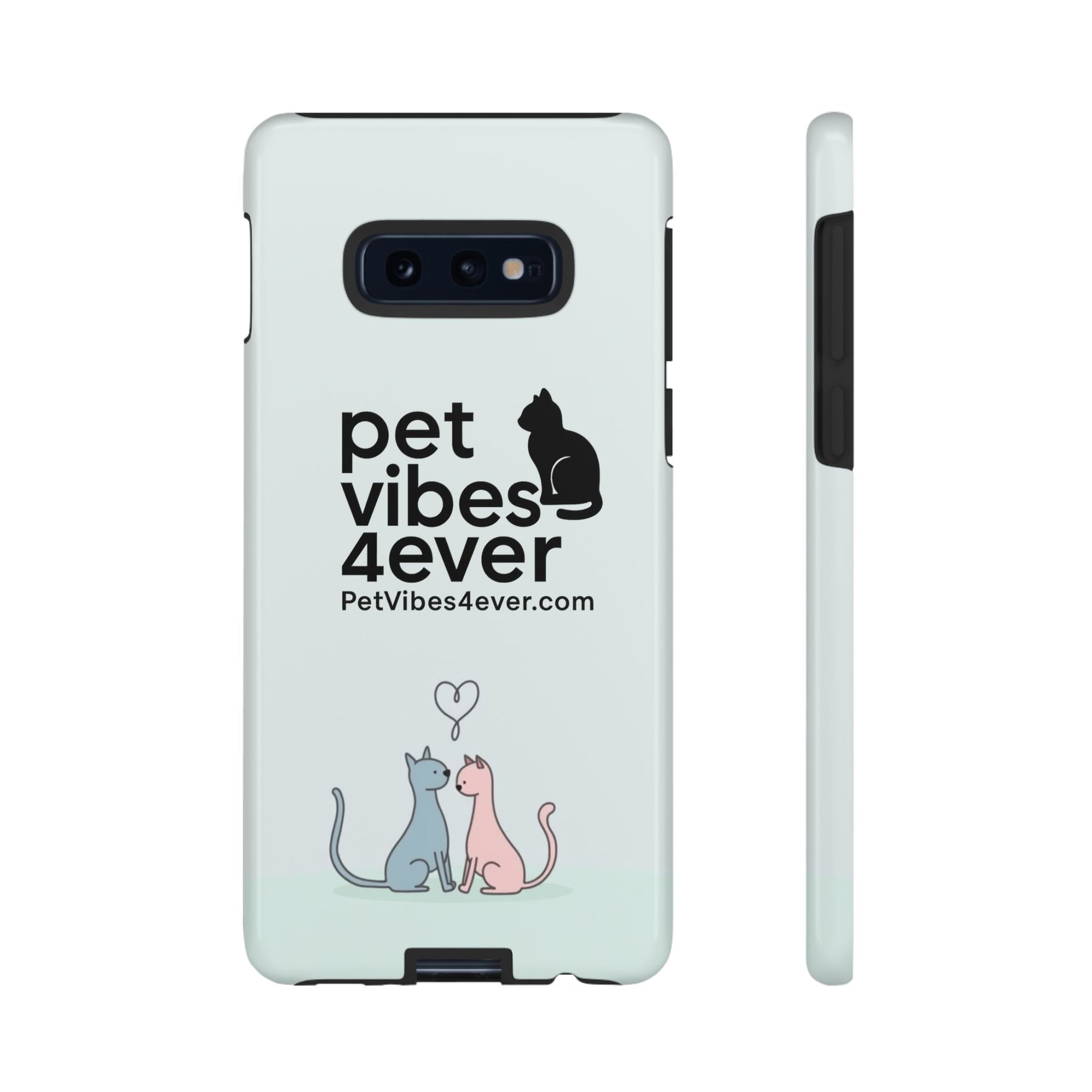Cute Cat Phone Case, Colorful Tough Case for Pet Lovers, Cat-Themed Accessory, Gift for Animal Lovers, Mobile Phone Protection