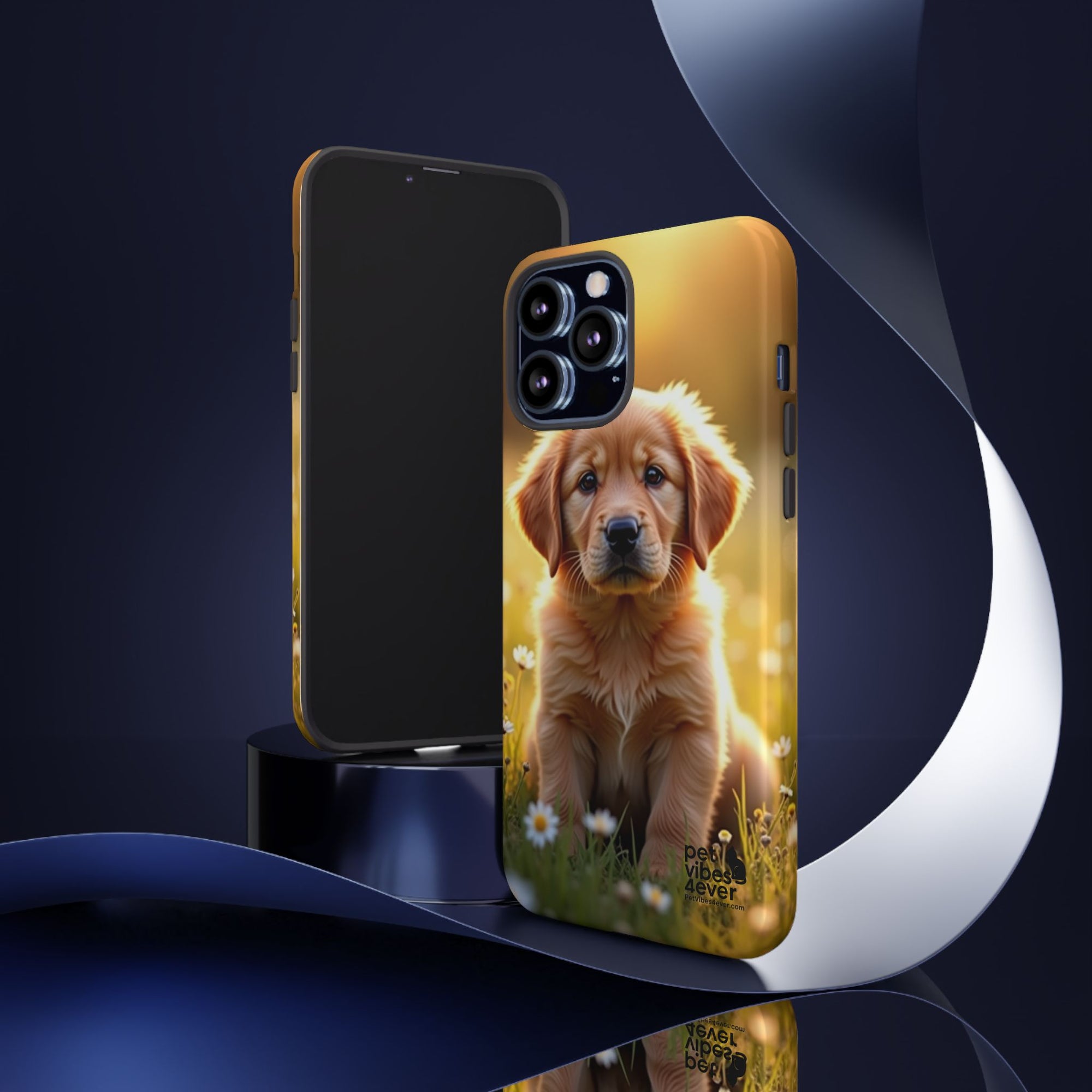 Golden Retriever Phone Case, Cute Dog Phone Cover, Pet Lover Gift, Tough Phone Cases, Puppy Design Mobile Protector