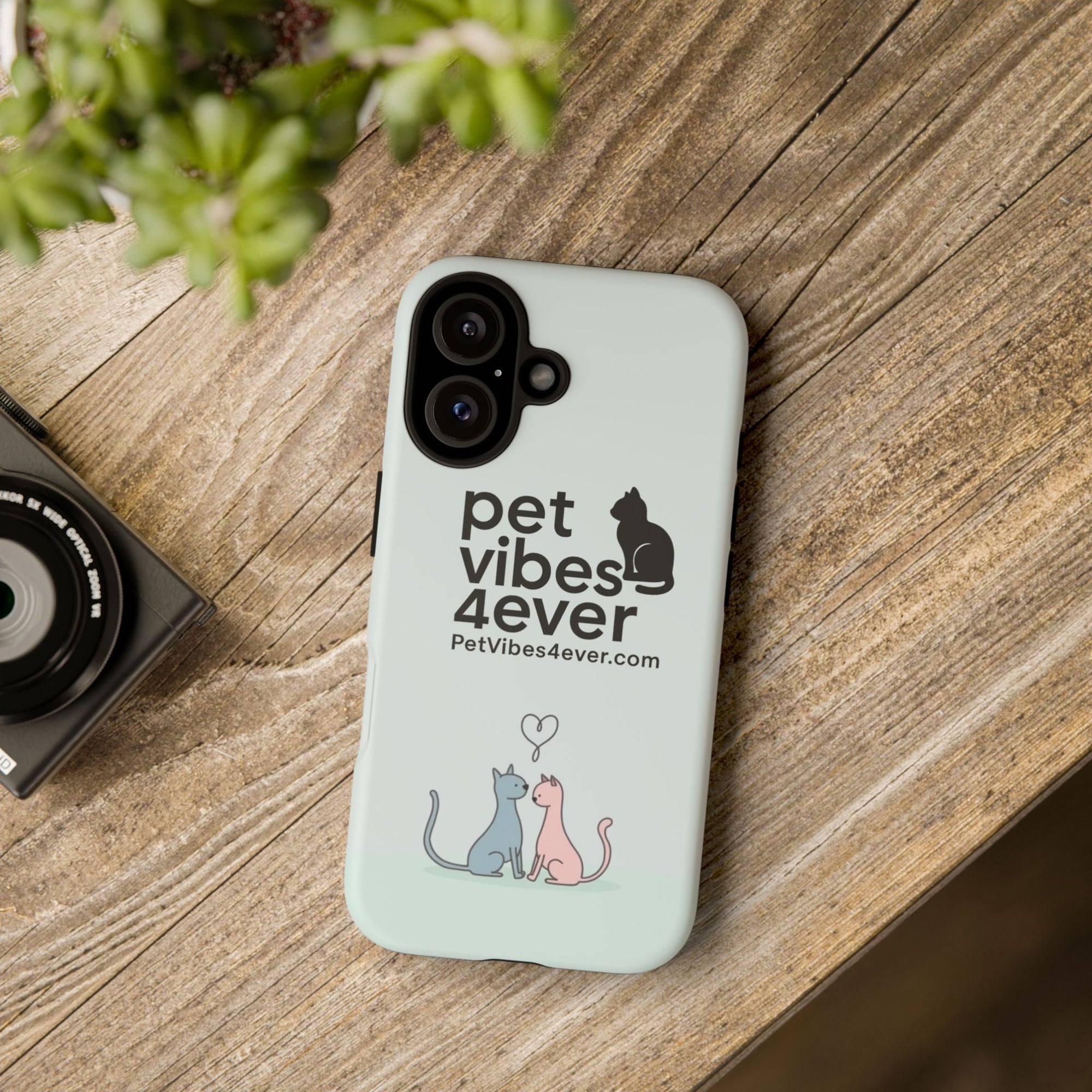 Pet Lover Phone Case - Cute Cat Lover Gift, Animal Protective Cover, Pet Vibes Merchandise, Birthday Present, Custom Phone Accessory