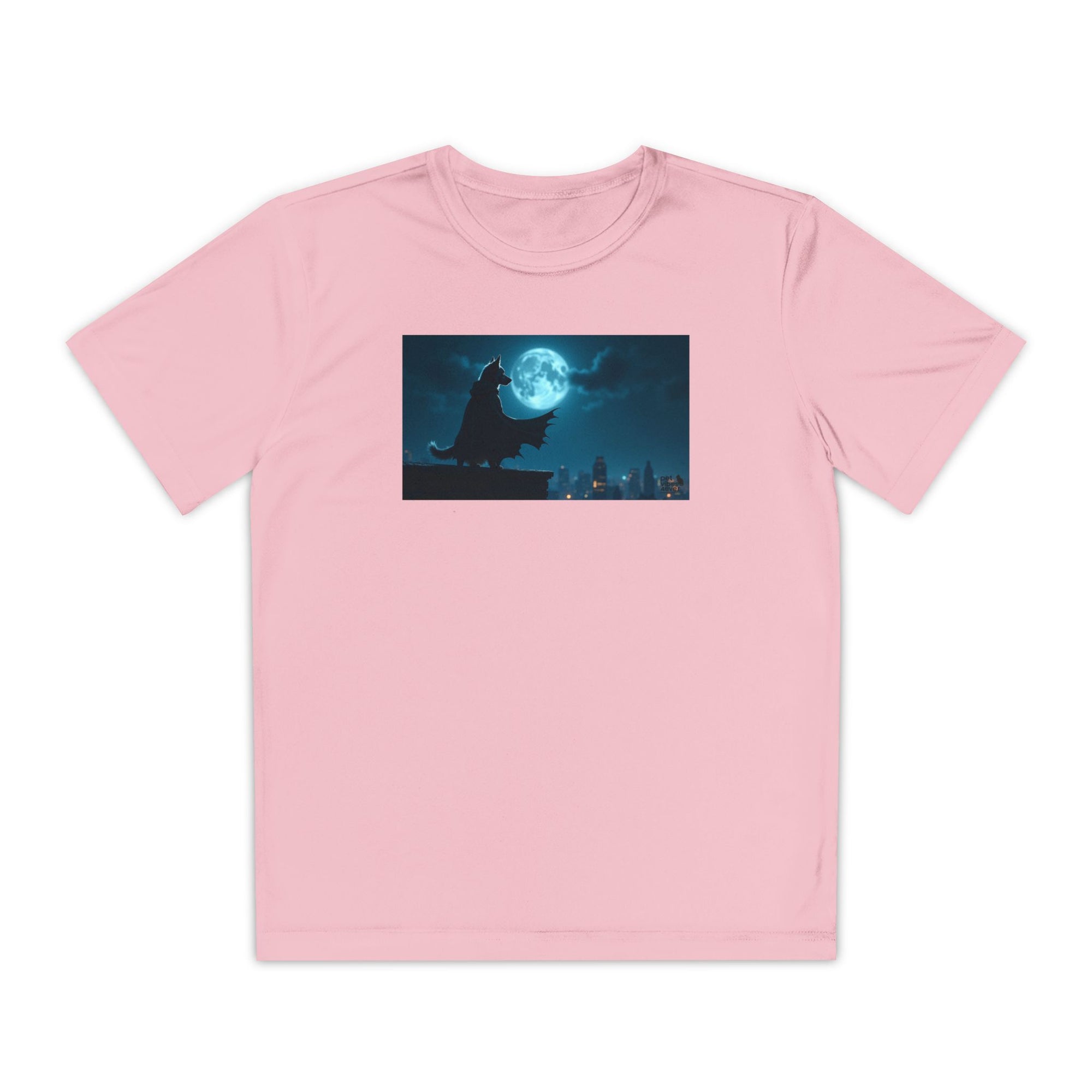 Youth Competitor Tee with Bold Eclipse Design, Perfect for Sports Events, Birthdays, Fun Outings, Team Spirit, Unique Gift Idea