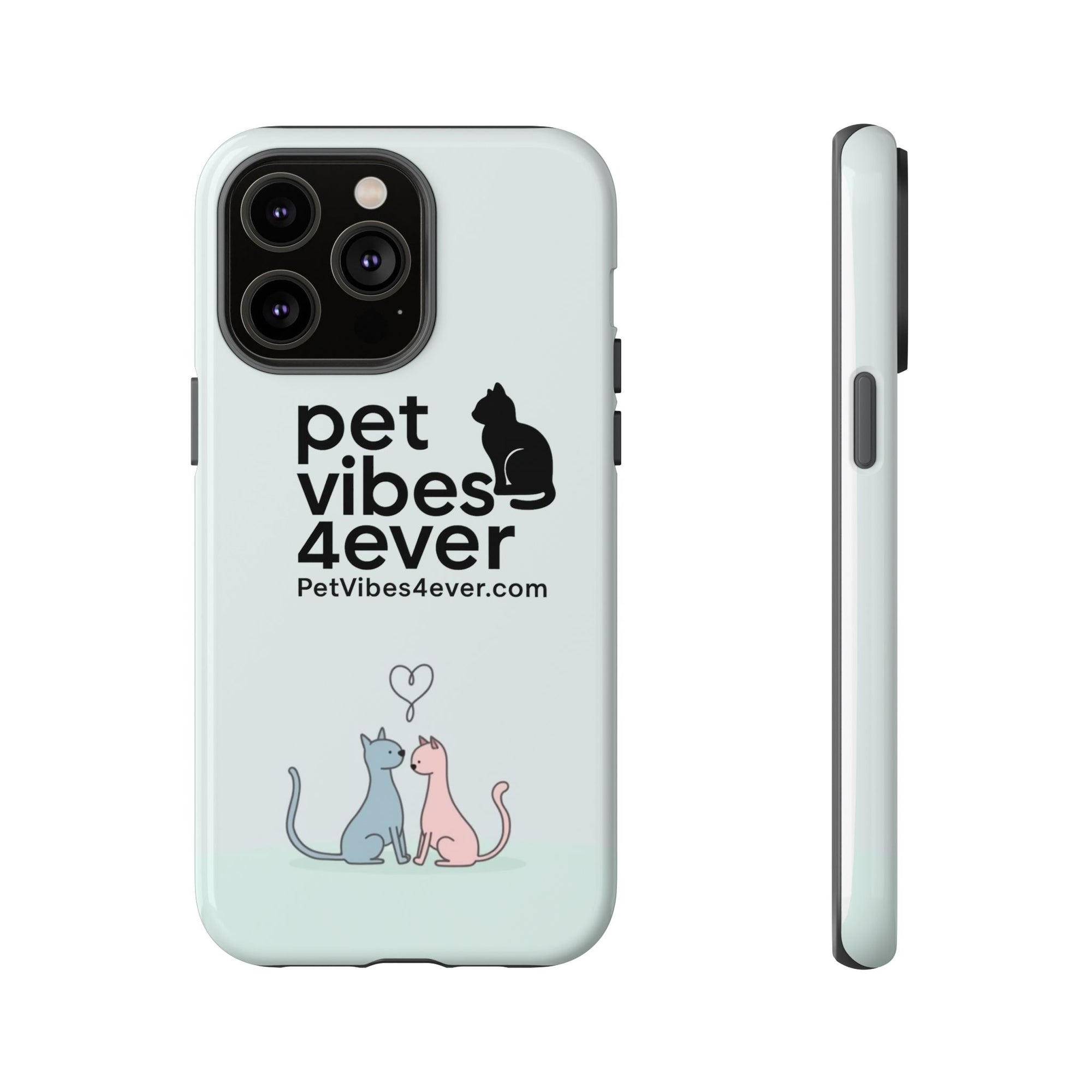 Pet Lover Phone Case - Cute Cat Lover Gift, Animal Protective Cover, Pet Vibes Merchandise, Birthday Present, Custom Phone Accessory
