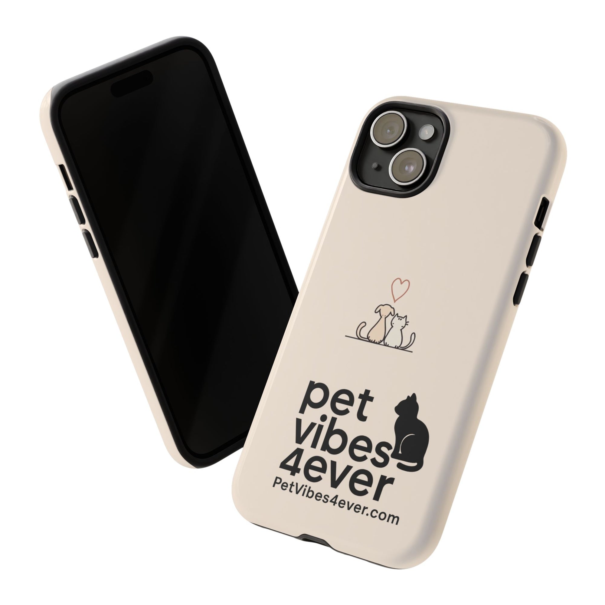 Pet Lovers Phone Case, Cute Animal Design, Tough Cases for Dog and Cat Lovers, Gift for Pet Owners, Unique Pet Accessory