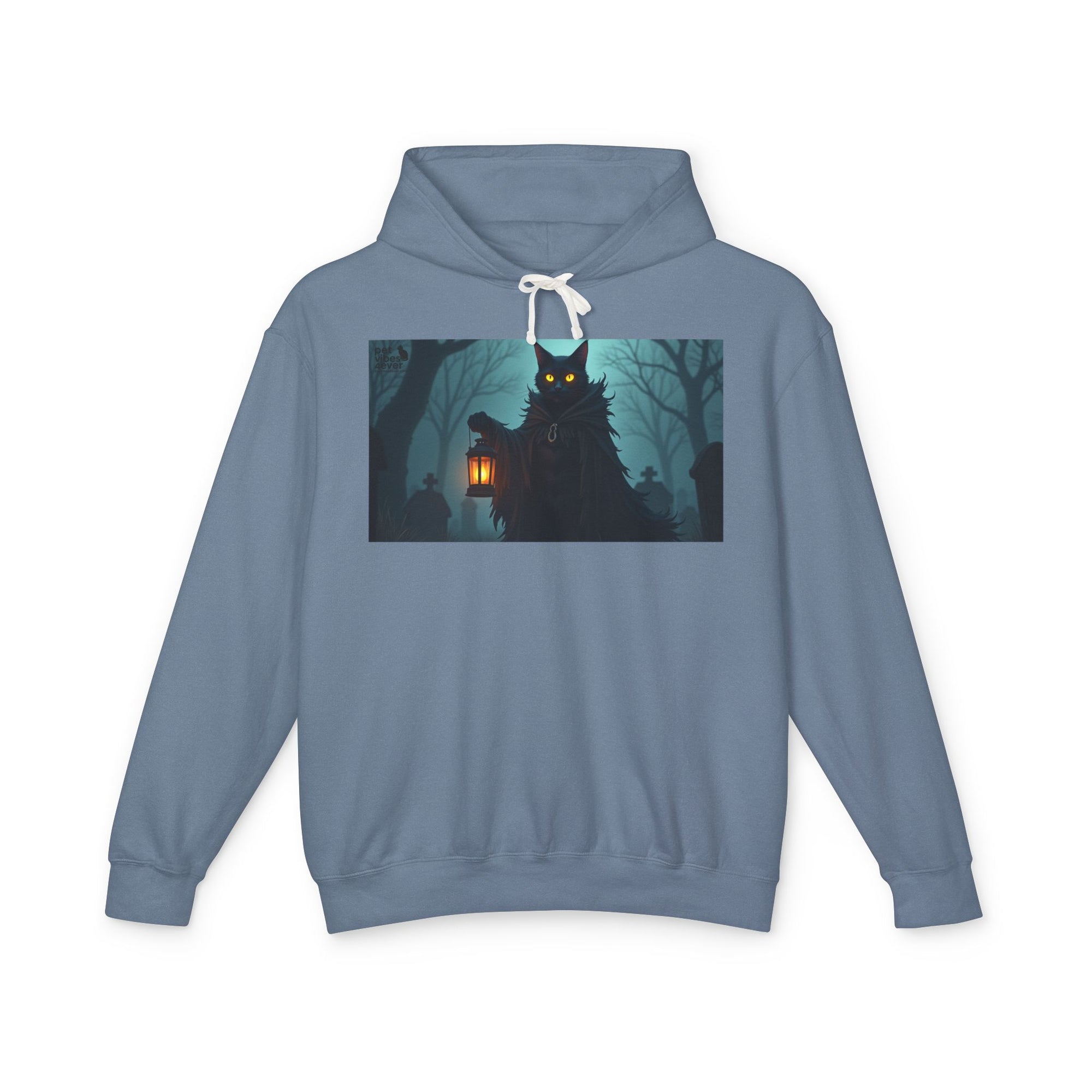 Mysterious Forest Hoodie, Cozy Lightweight Hooded Sweatshirt for Fall, Perfect for Halloween, Unisex Gift, Casual Wear, Autumn Style