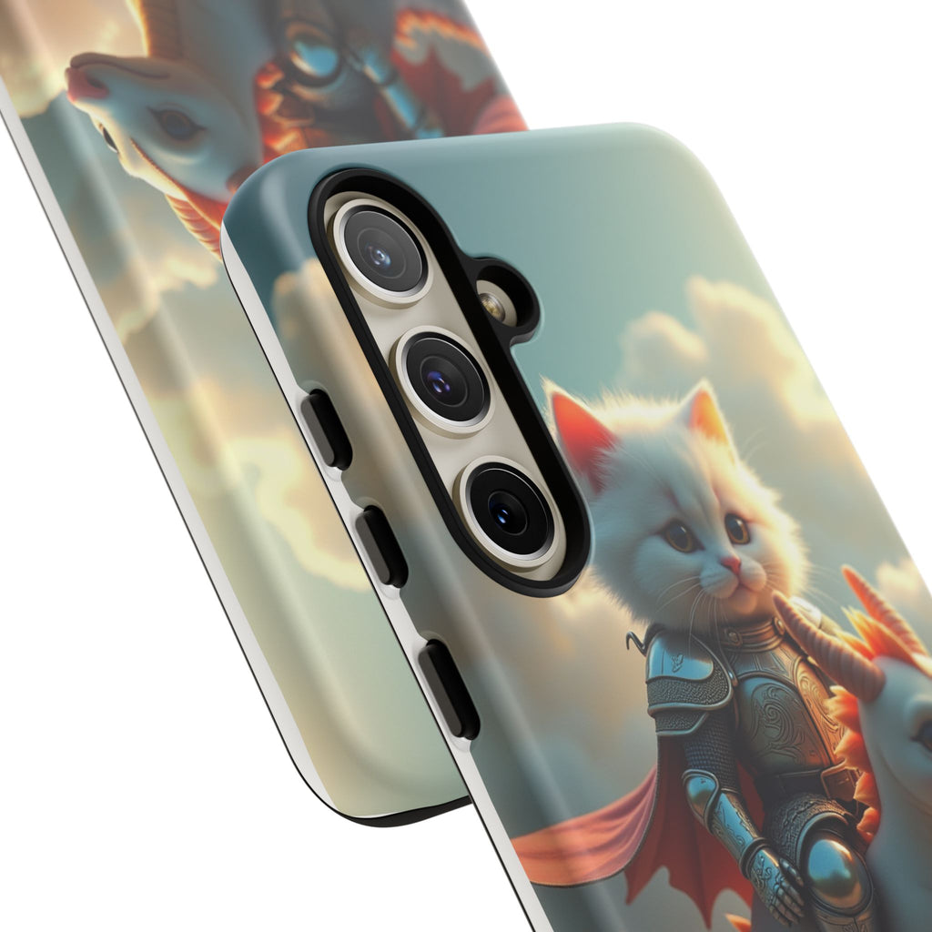 Funny Cat Phone Case, Cute Pet Lovers Gift, Cool Animal Accessory, Unique Phone Sleeve, Fantasy Vibe Phone Cover