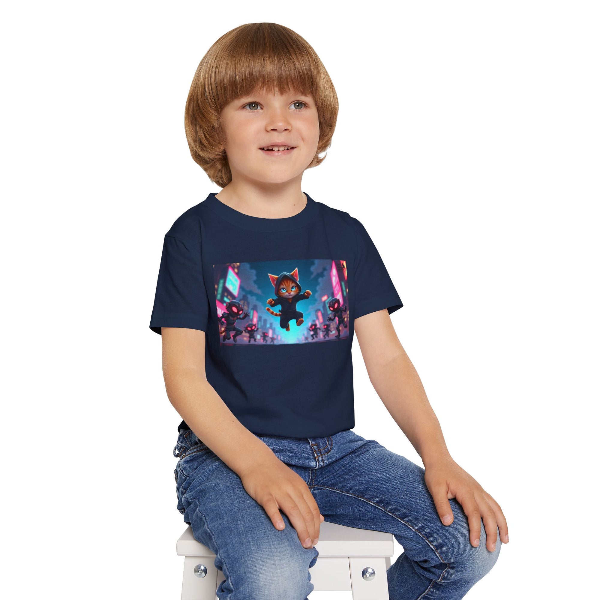 Playful Cartoon Toddler T-Shirt with Fun Design, Kids Apparel, Gift for Toddlers, Birthday Outfit, Everyday Wear, Cartoon Shirt