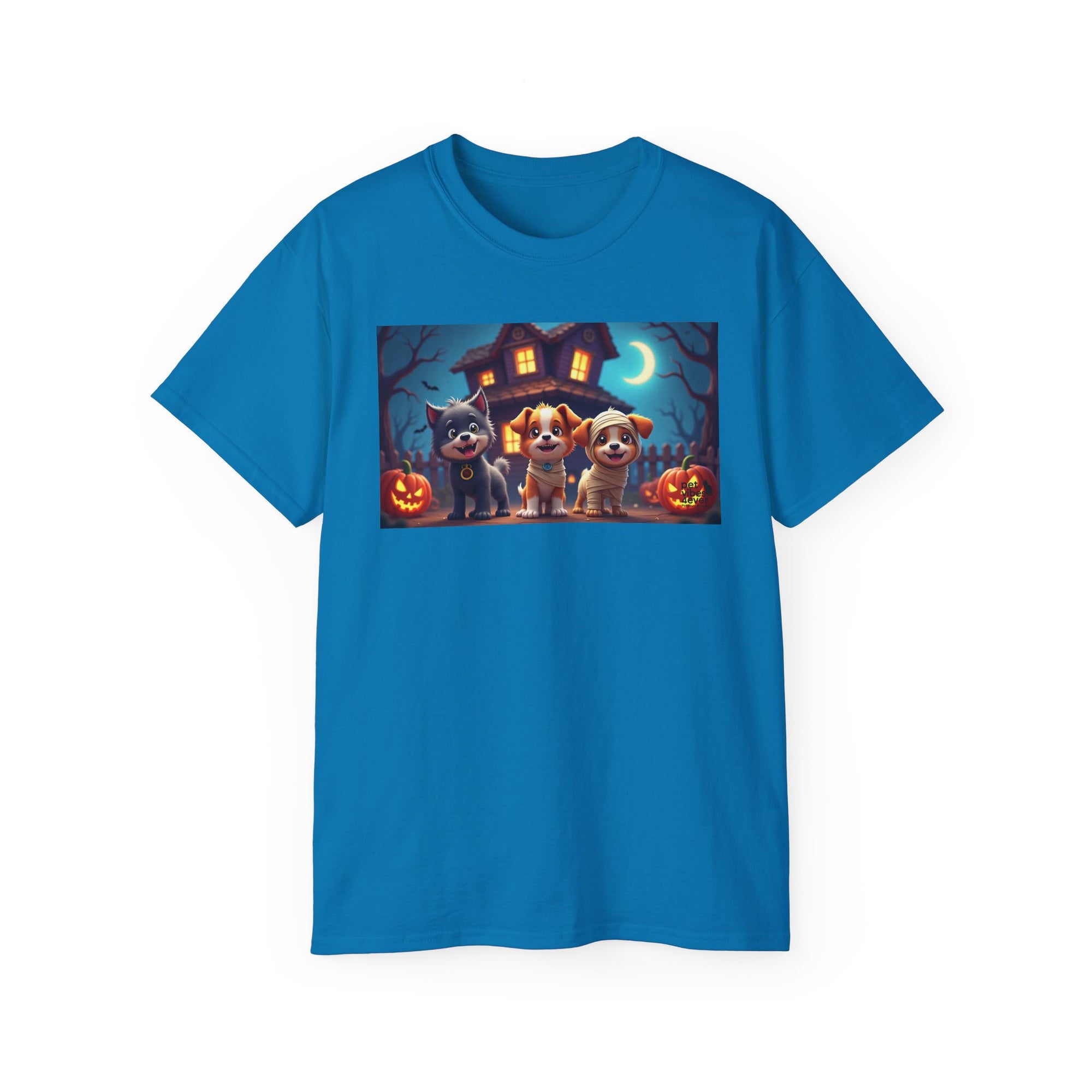 Halloween Pet Tee, Unisex Ultra Cotton T-Shirt, Cute Dog T-Shirt, Pet Lovers Gift, Halloween Costume Top