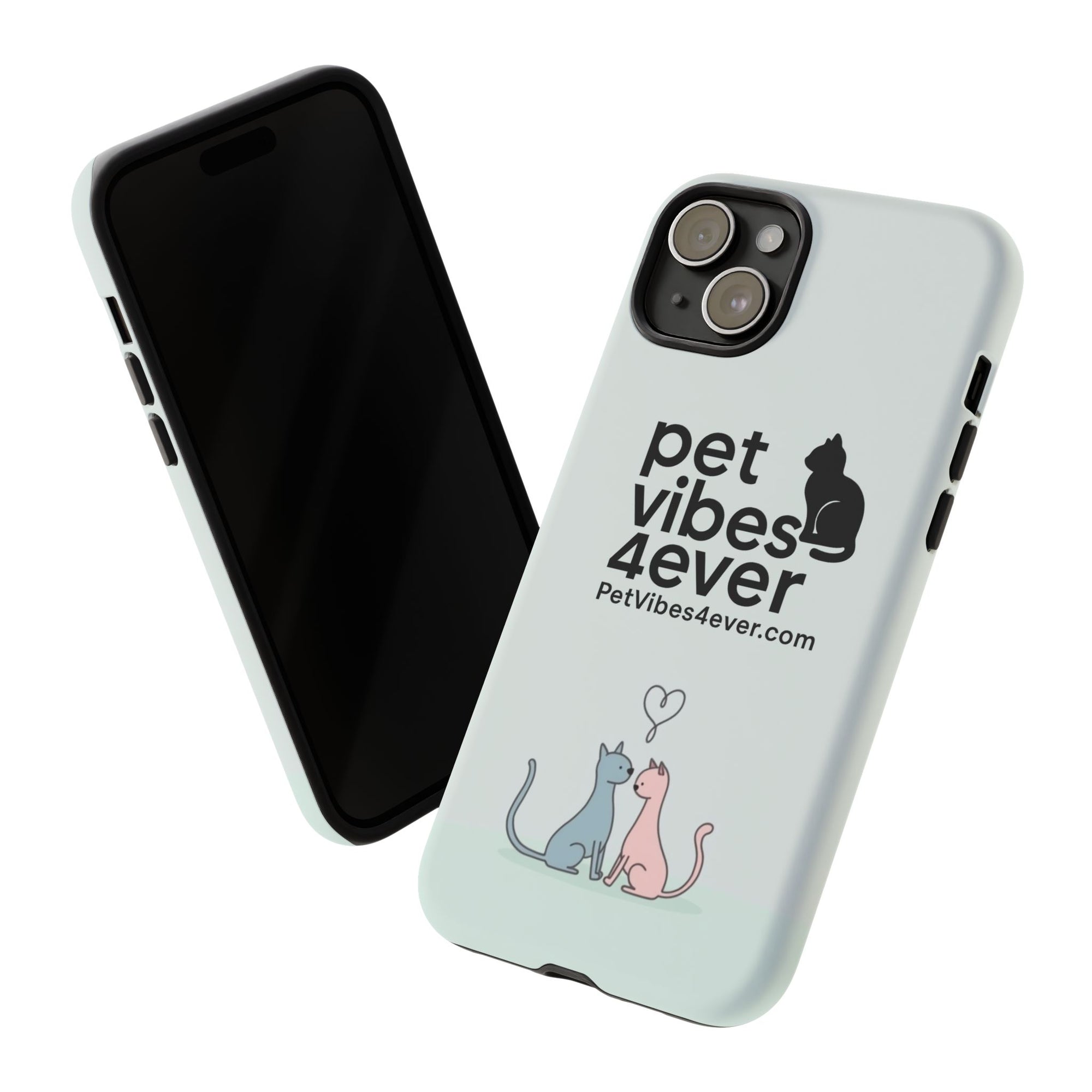 Pet Lover Phone Case - Cute Cat Lover Gift, Animal Protective Cover, Pet Vibes Merchandise, Birthday Present, Custom Phone Accessory