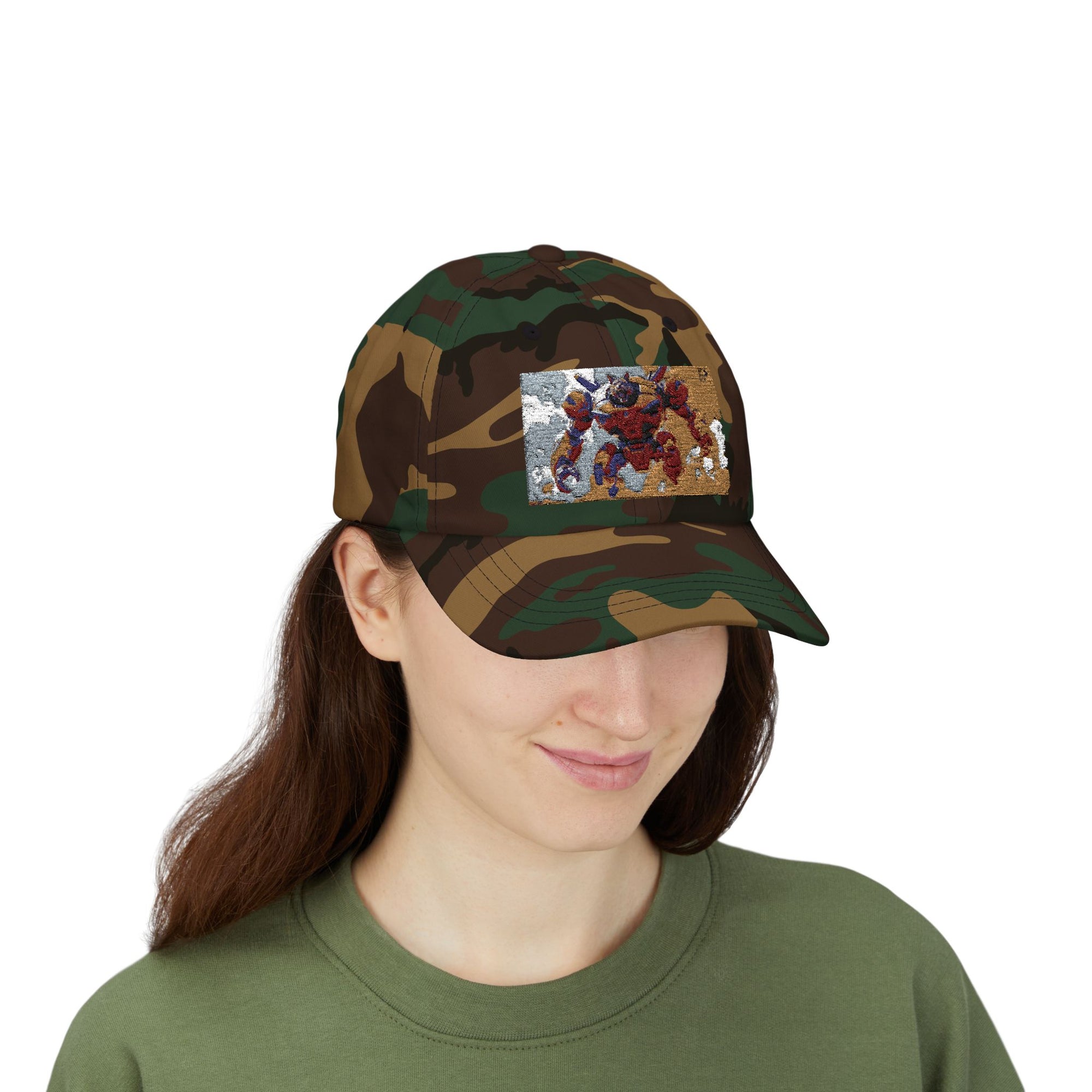 Classic Dad Cap with Colorful Design, Casual Dad Hat, Cool Cap for Summer, Gifts for Fathers Day, Unique Fashion Accessory