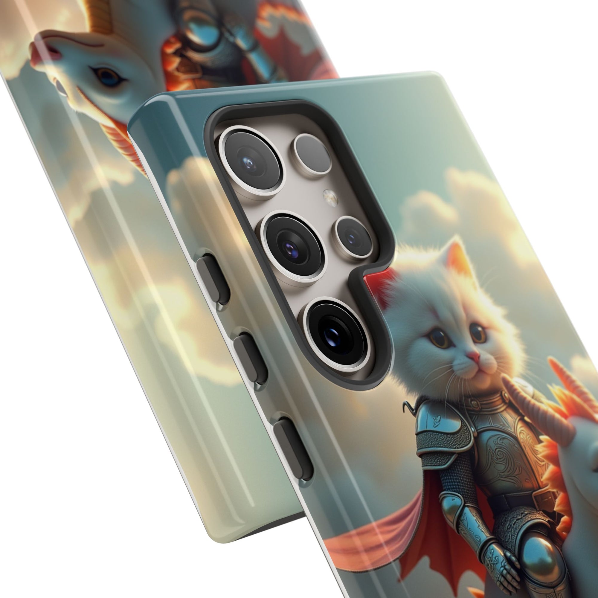 Funny Cat Phone Case, Cute Pet Lovers Gift, Cool Animal Accessory, Unique Phone Sleeve, Fantasy Vibe Phone Cover