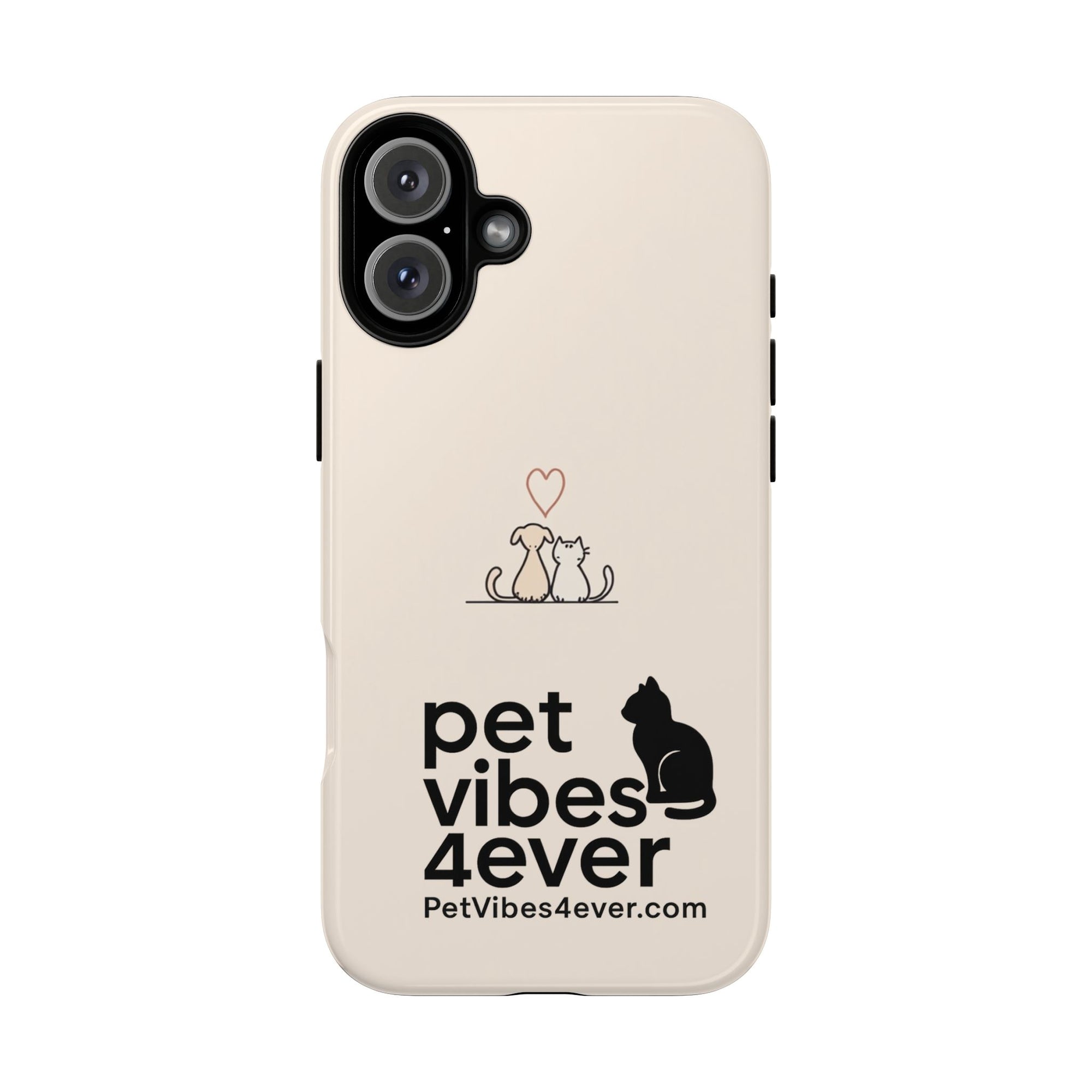 Pet Lovers Phone Case, Cute Animal Design, Tough Cases for Dog and Cat Lovers, Gift for Pet Owners, Unique Pet Accessory