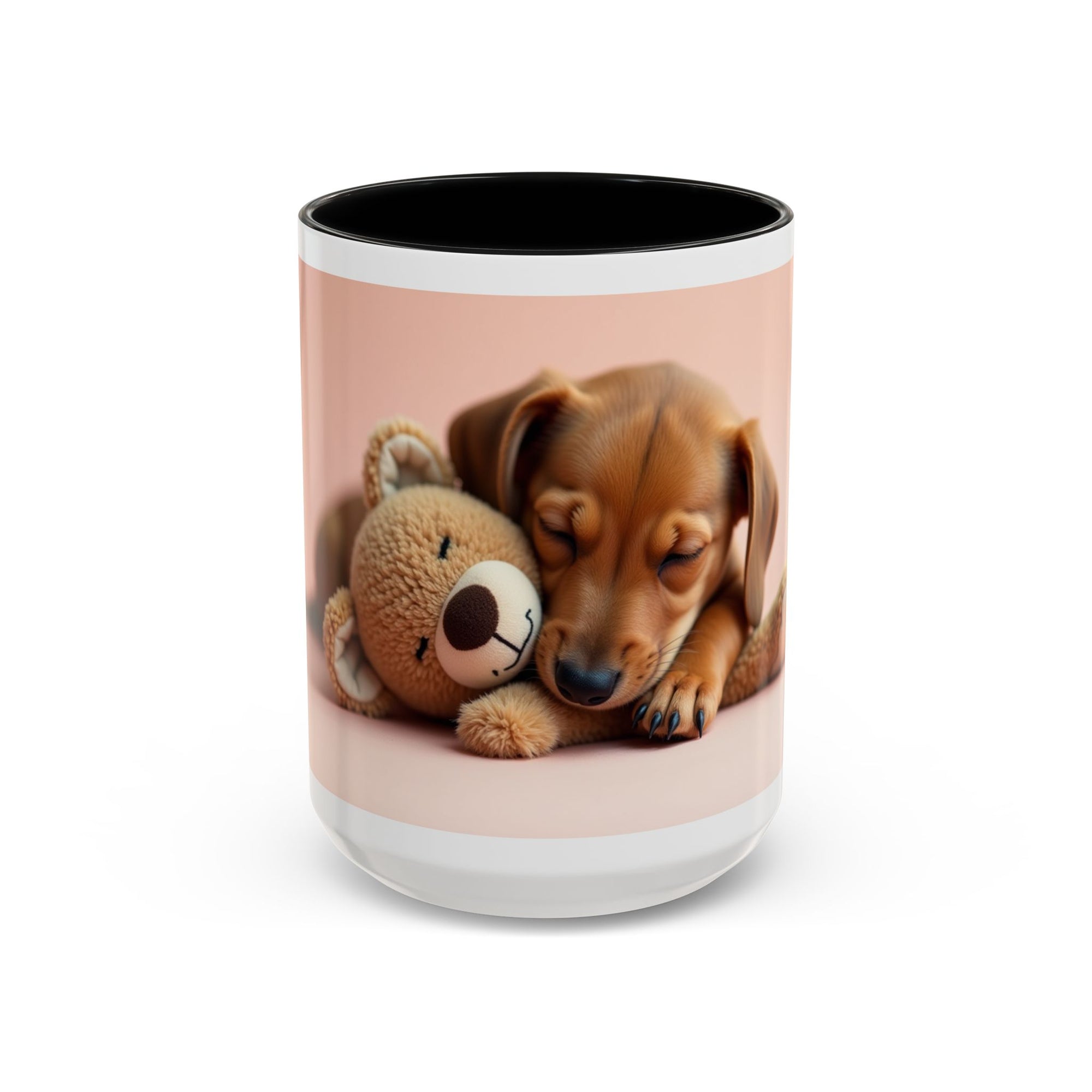 Cute Dog and Toy Accent Coffee Mug - Perfect for Pet Lovers, Gift for Animal Enthusiasts, Adorable Mug for Home and Office