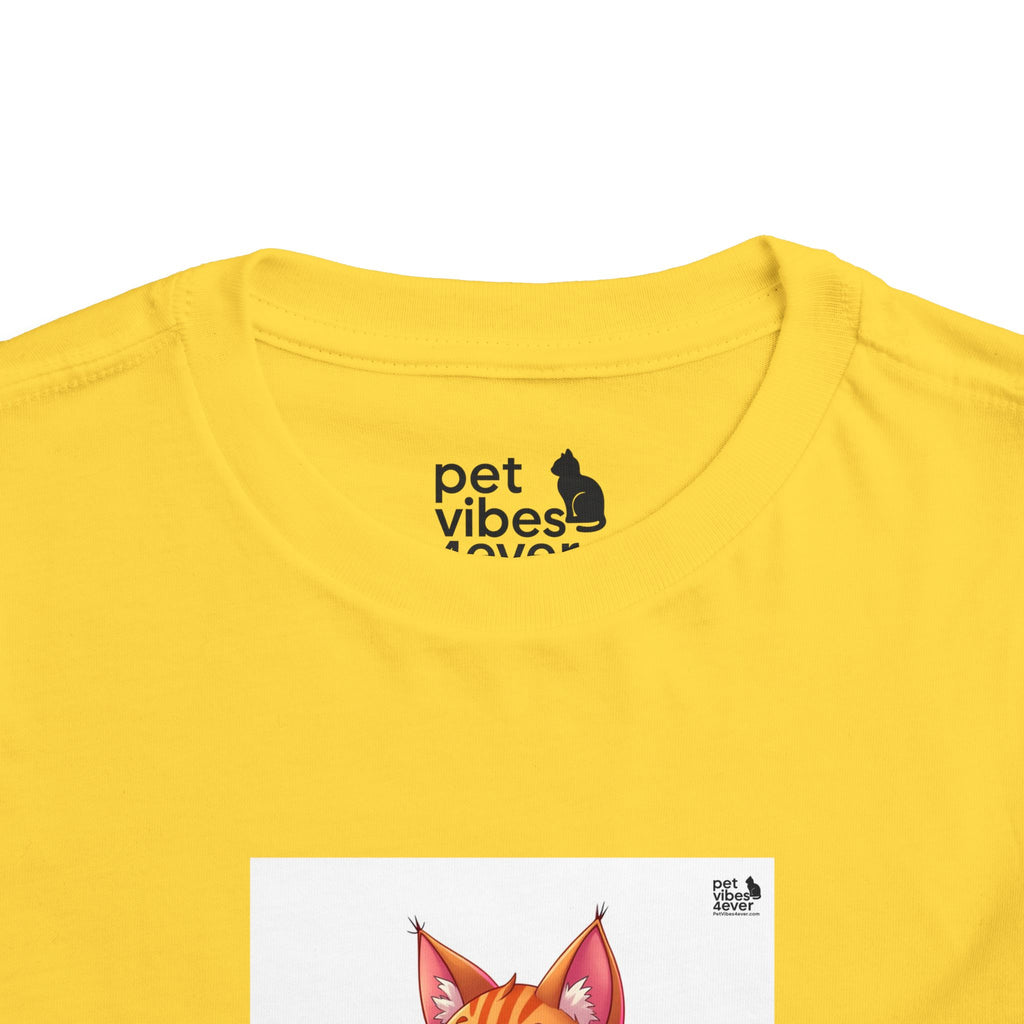 Superhero Cat Toddler Tee, Kids Graphic T-Shirt, Cute Animal Shirt, Birthday Gift, Funny Pet Tee