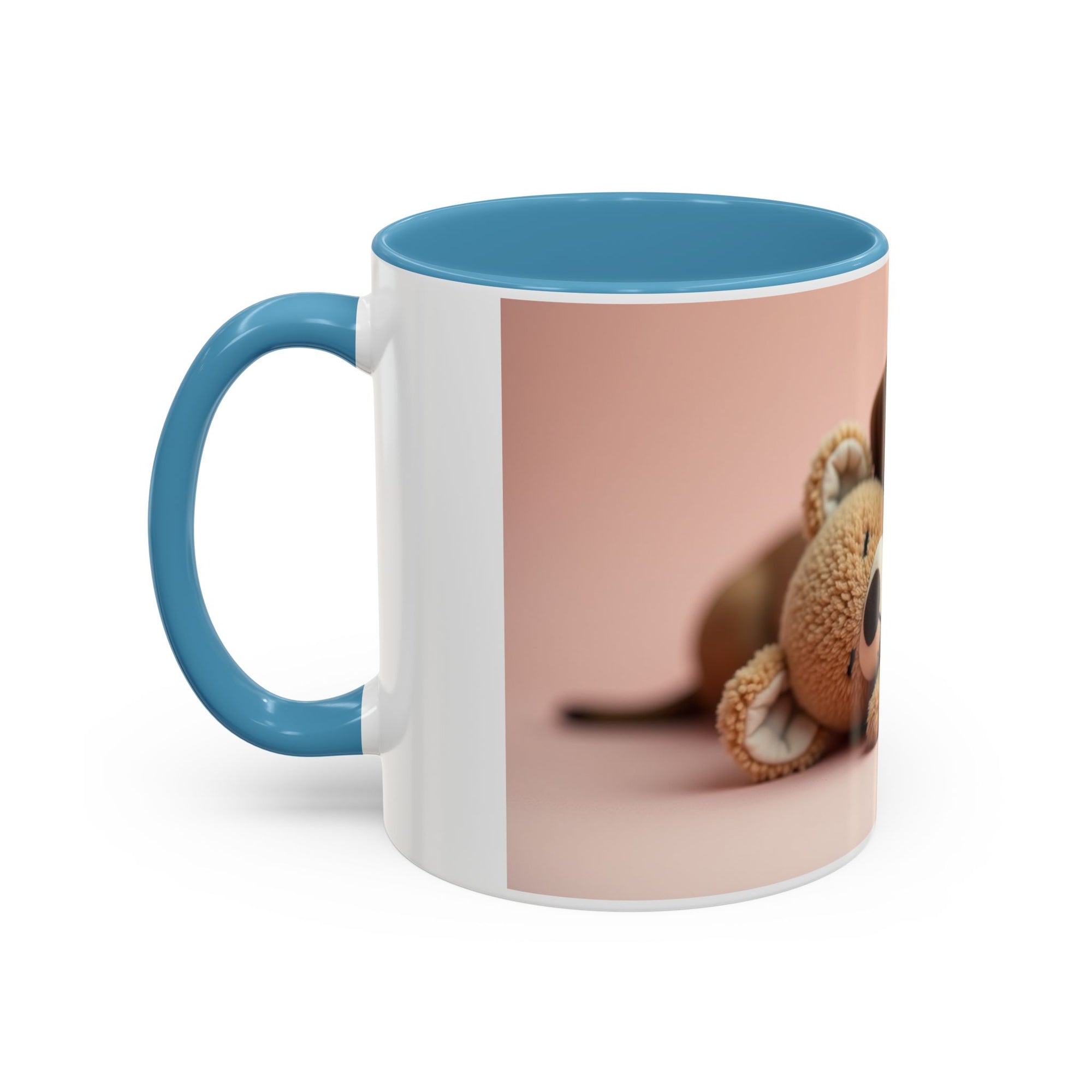 Cute Dog and Toy Accent Coffee Mug - Perfect for Pet Lovers, Gift for Animal Enthusiasts, Adorable Mug for Home and Office
