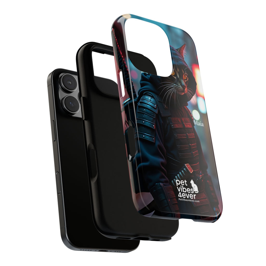 Tough Cases: Cool Cat Phone Case with 'Pet Vibes 4ever', Perfect for Cat Lovers, Unique Gift for Pet Enthusiasts, Fun Phone Accessory, [...]