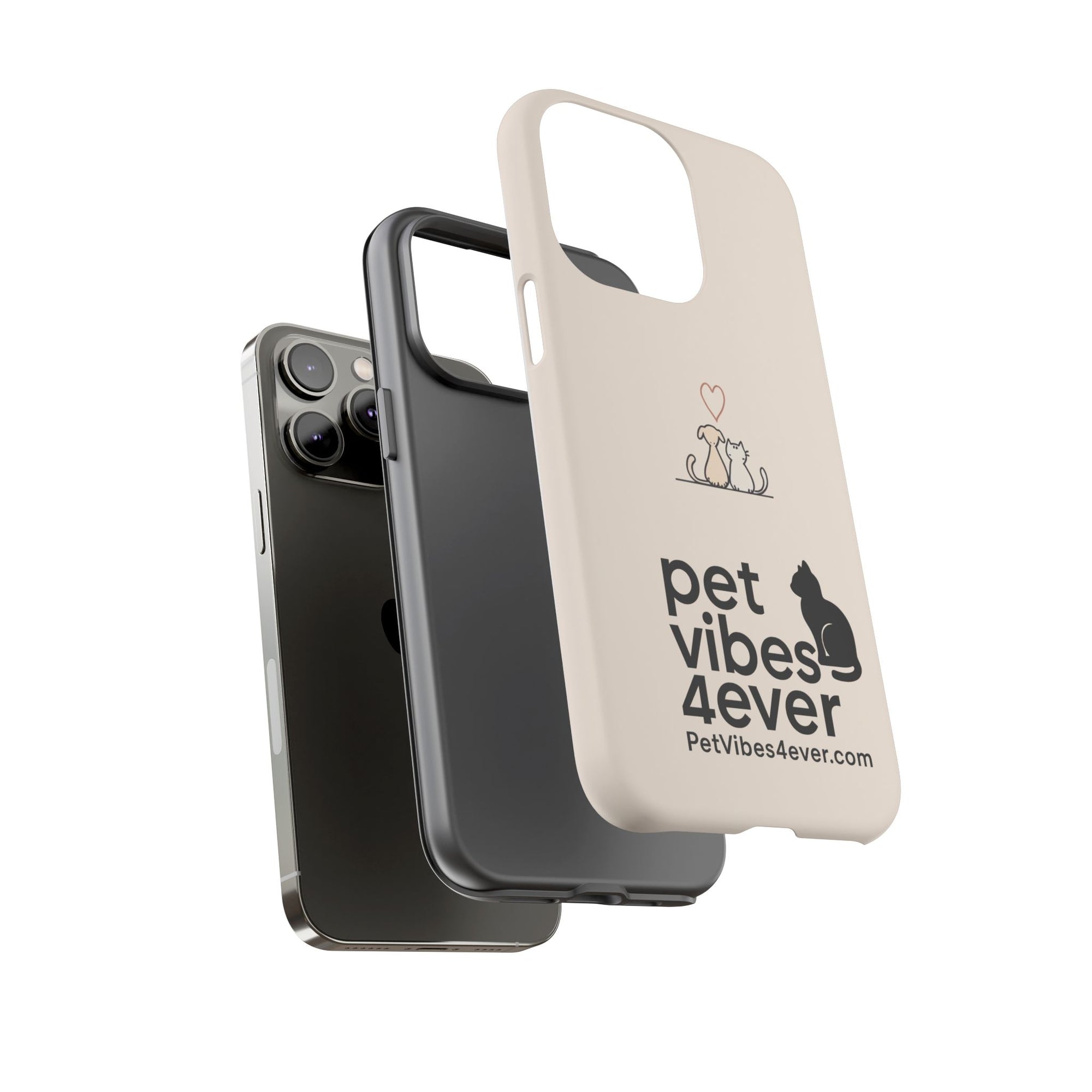 Pet Lovers Phone Case, Cute Animal Design, Tough Cases for Dog and Cat Lovers, Gift for Pet Owners, Unique Pet Accessory