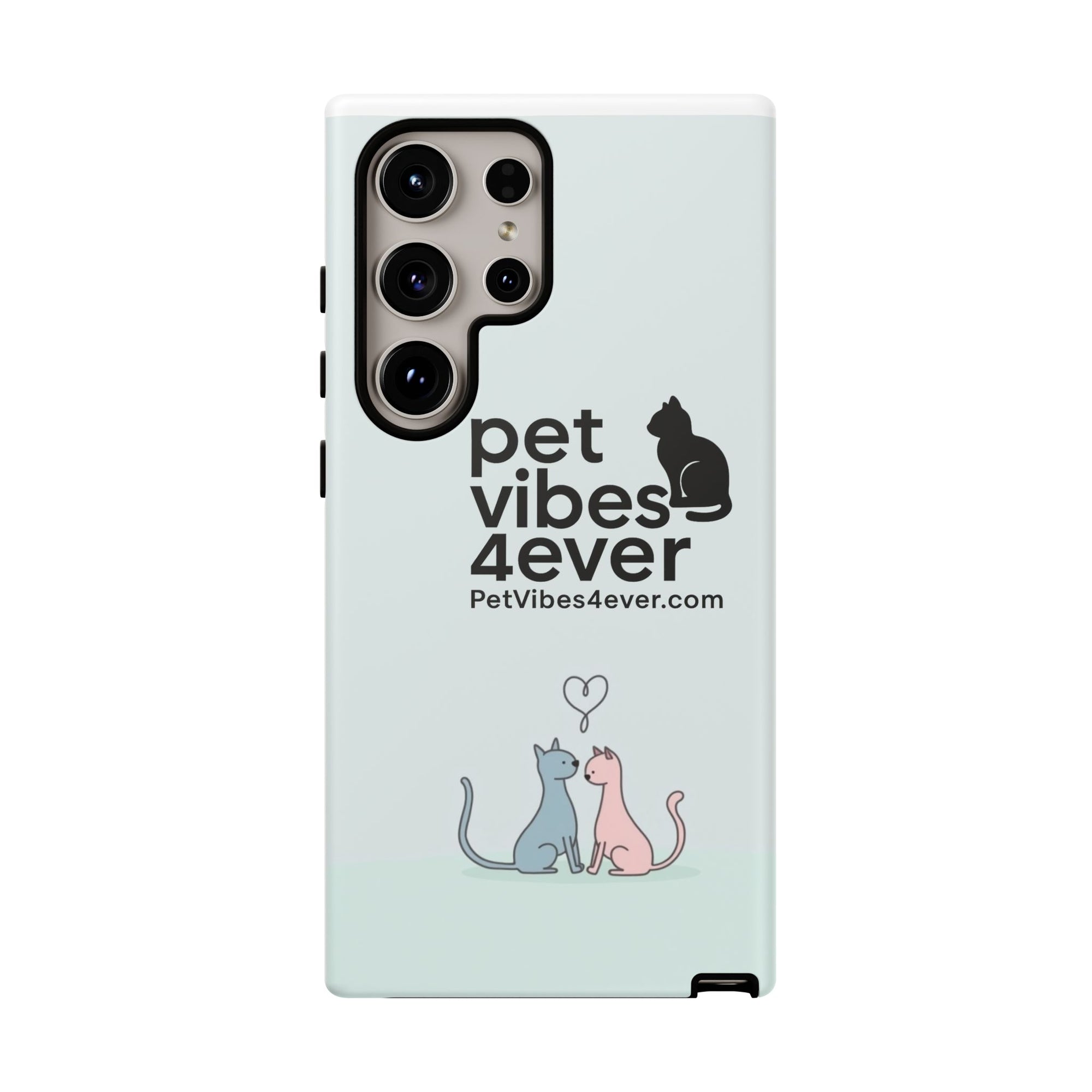 Cute Cat Phone Case, Colorful Tough Case for Pet Lovers, Cat-Themed Accessory, Gift for Animal Lovers, Mobile Phone Protection