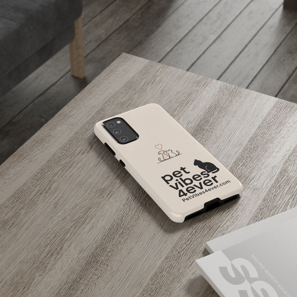 Cute Cat Phone Case - Pet Lovers Gift, Tough Cases, Customizable, Animal Lover, Cat Mom/Dad, Funny Cat Merchandise