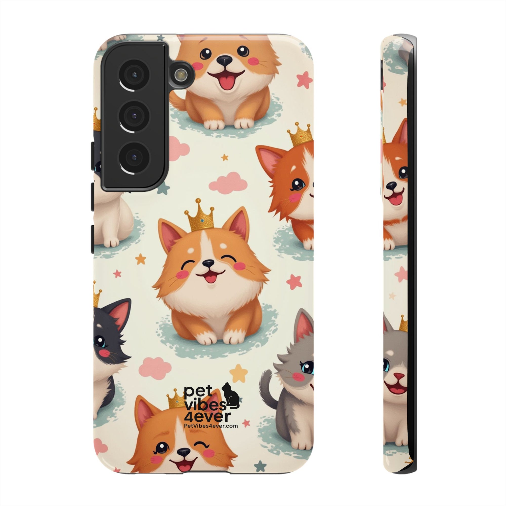 Cute Pet Phone Case, Animal Lover Gift, Dog Cat Lover Accessory, Phone Cover for Pet Parents, Birthday Gift for Pet Owners