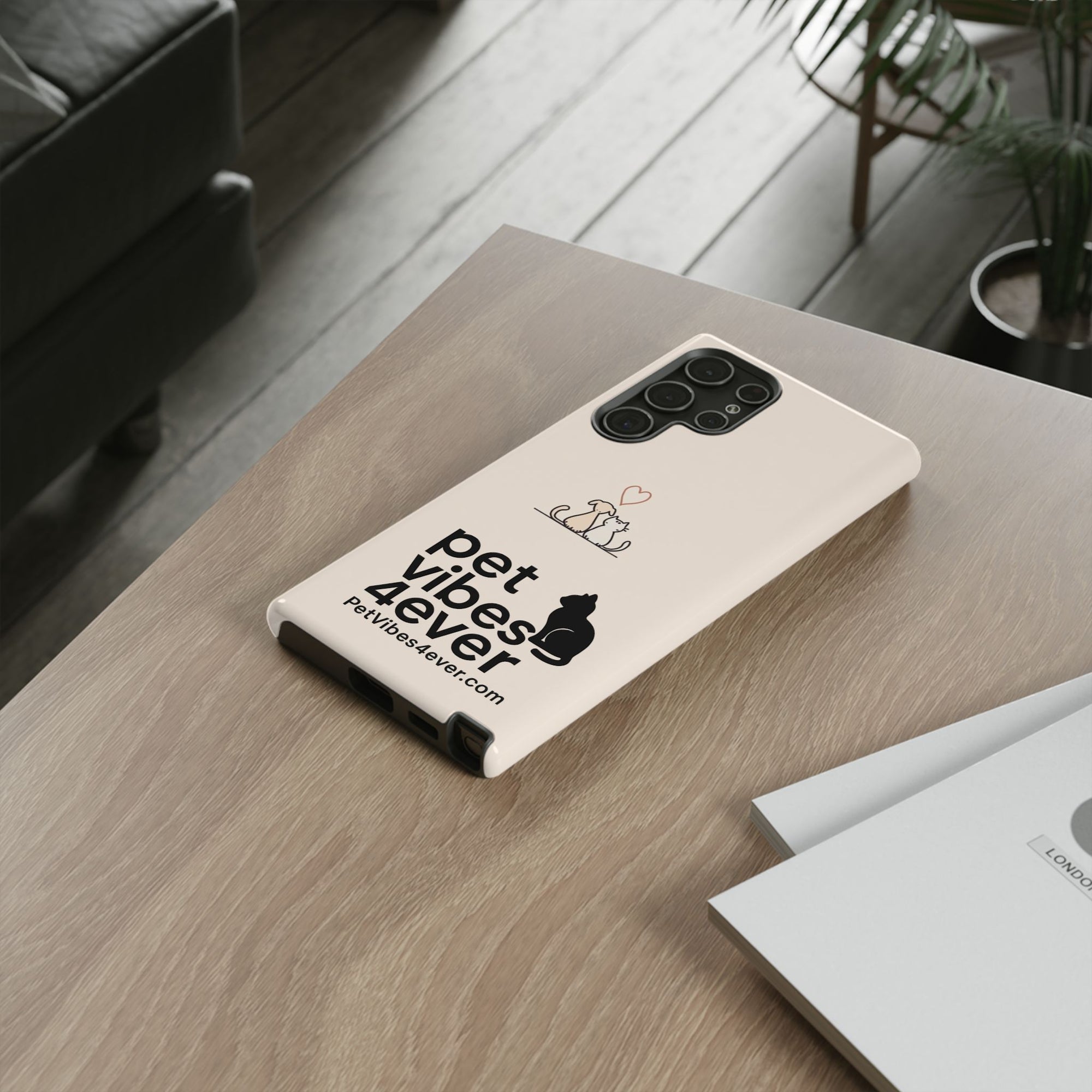 Cute Cat Phone Case - Pet Lovers Gift, Tough Cases, Customizable, Animal Lover, Cat Mom/Dad, Funny Cat Merchandise