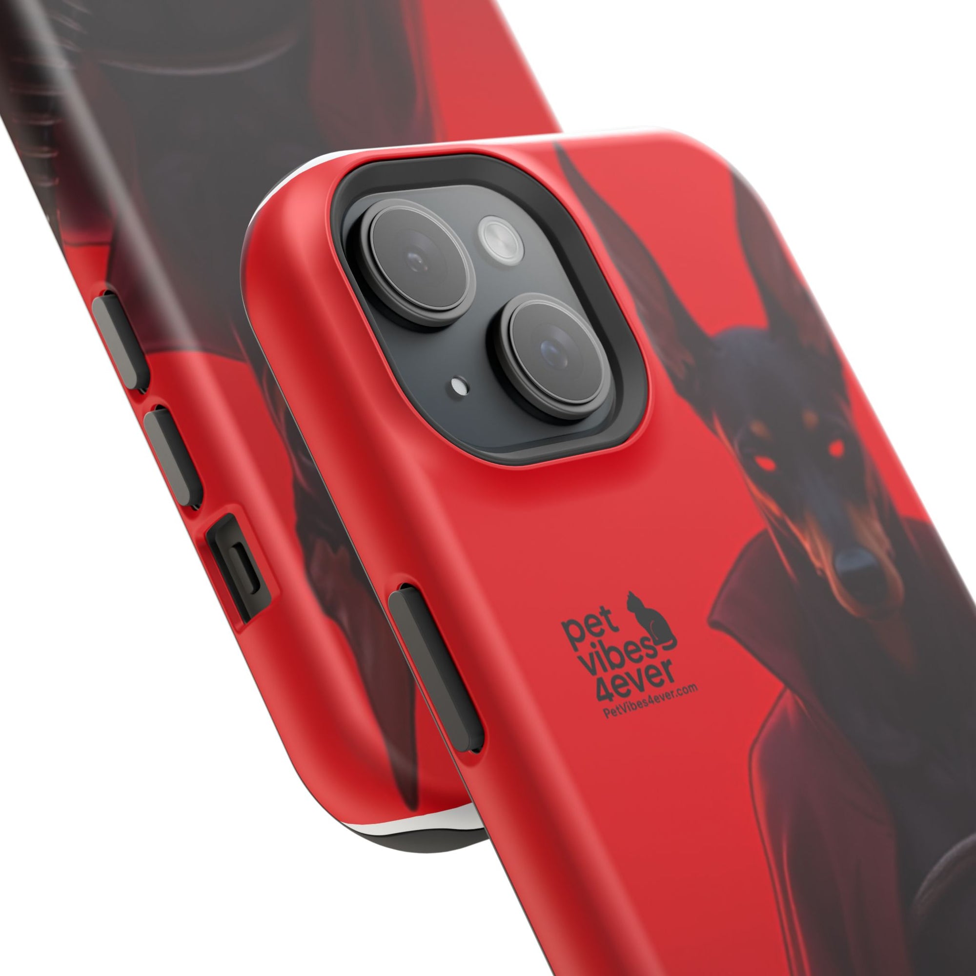 Impact-Resistant Phone Cases with Bold Dog Design, Durable Silicone, Gifts for Dog Lovers, Unique Cell Phone Accessories, Pet-Themed Gifts