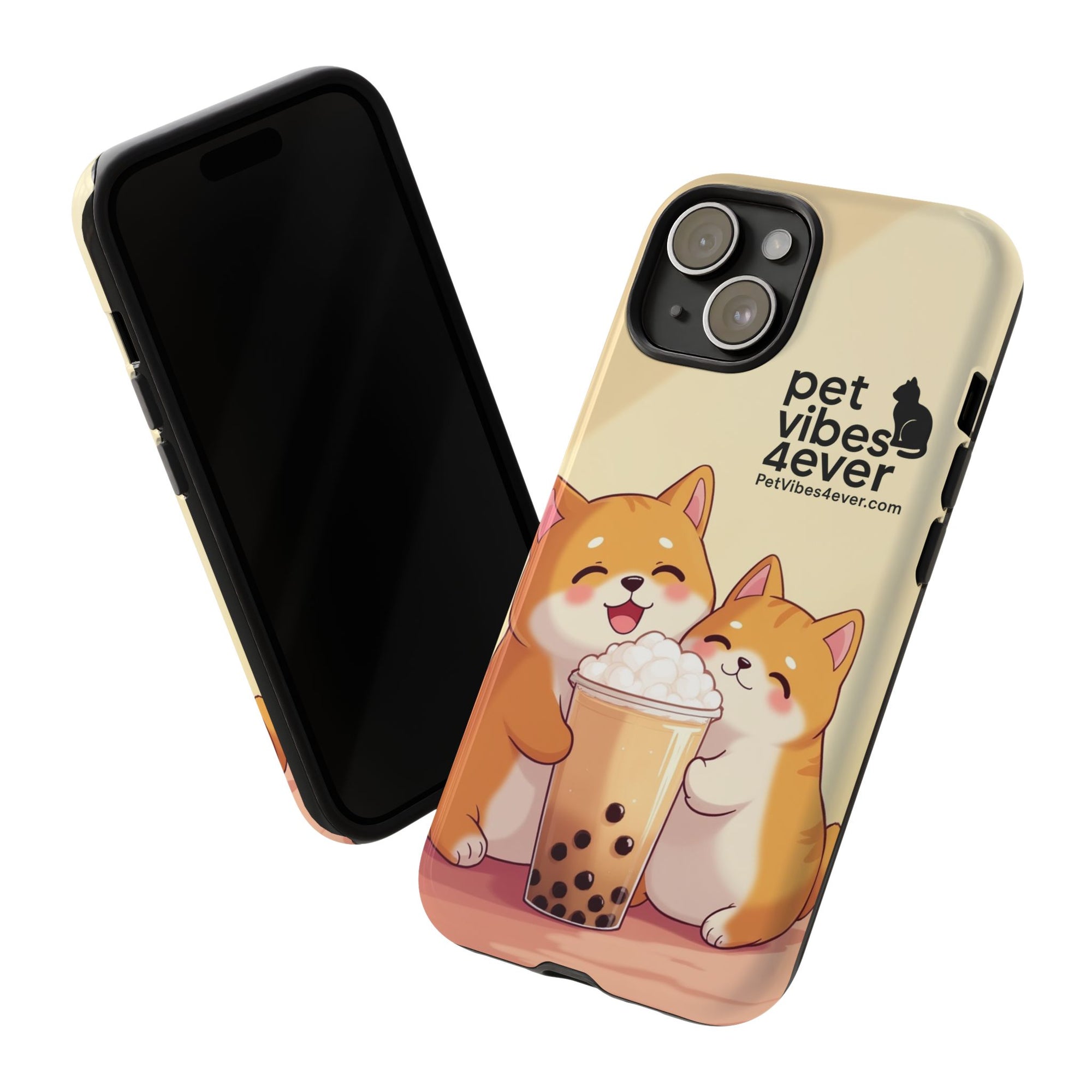 Cute Corgi Phone Cases - Playful Pet Vibes, Dog Lover Gift, Cute Animal Accessories, Pet Owner Decoration, kawaii phone cover