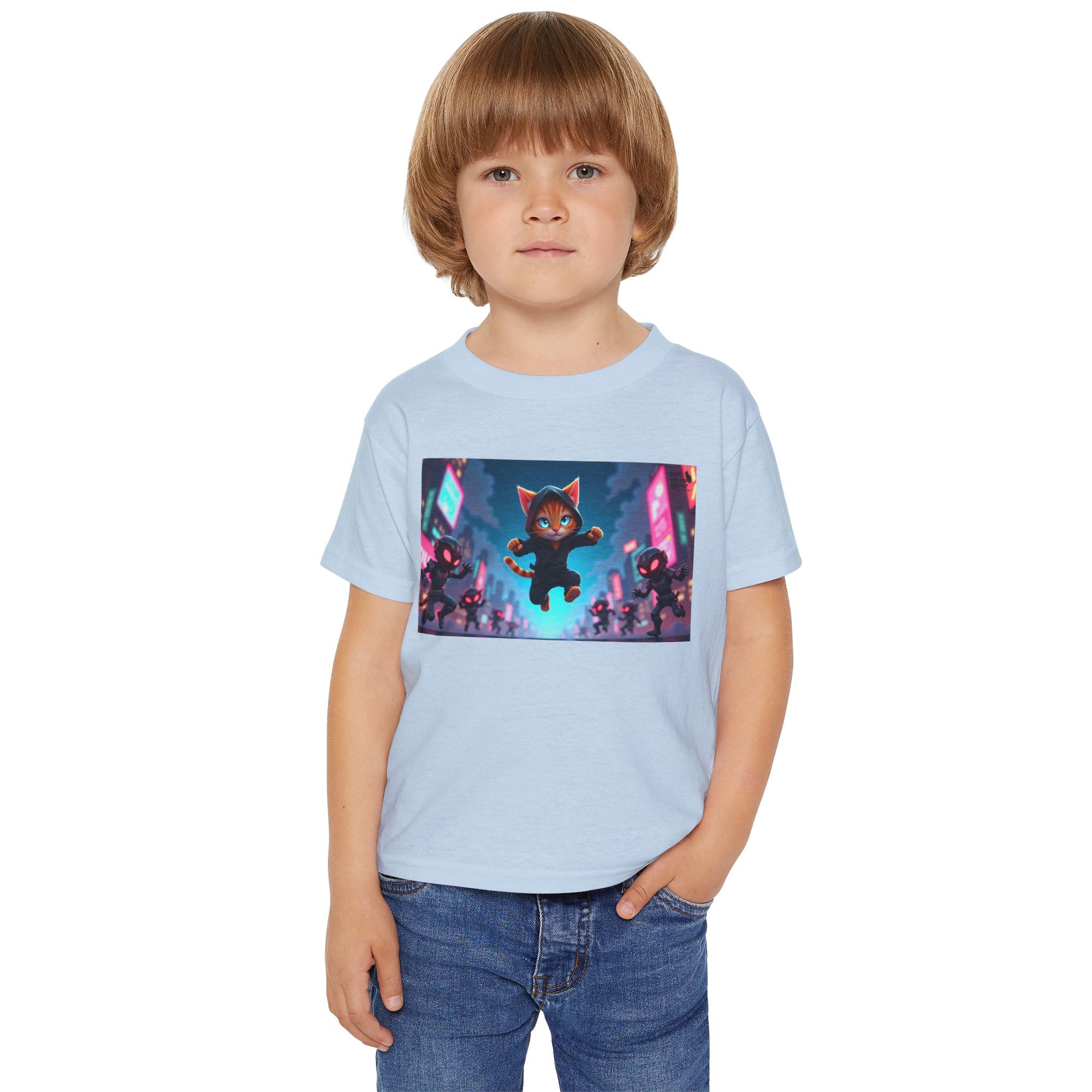 Playful Cartoon Toddler T-Shirt with Fun Design, Kids Apparel, Gift for Toddlers, Birthday Outfit, Everyday Wear, Cartoon Shirt