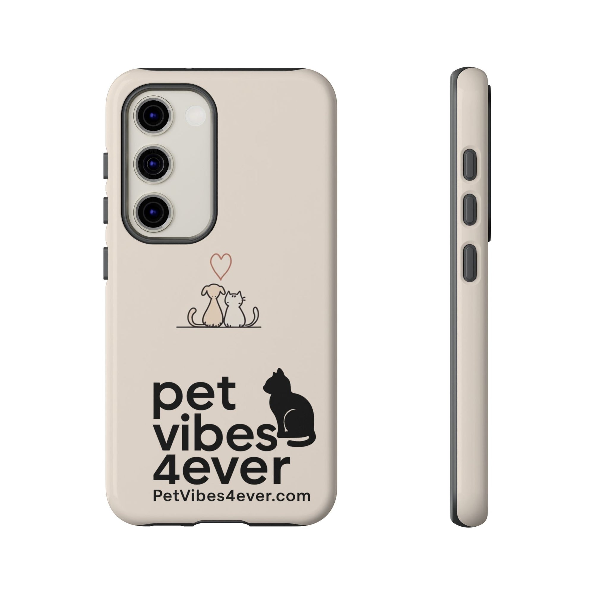 Cute Cat Phone Case - Pet Lovers Gift, Tough Cases, Customizable, Animal Lover, Cat Mom/Dad, Funny Cat Merchandise