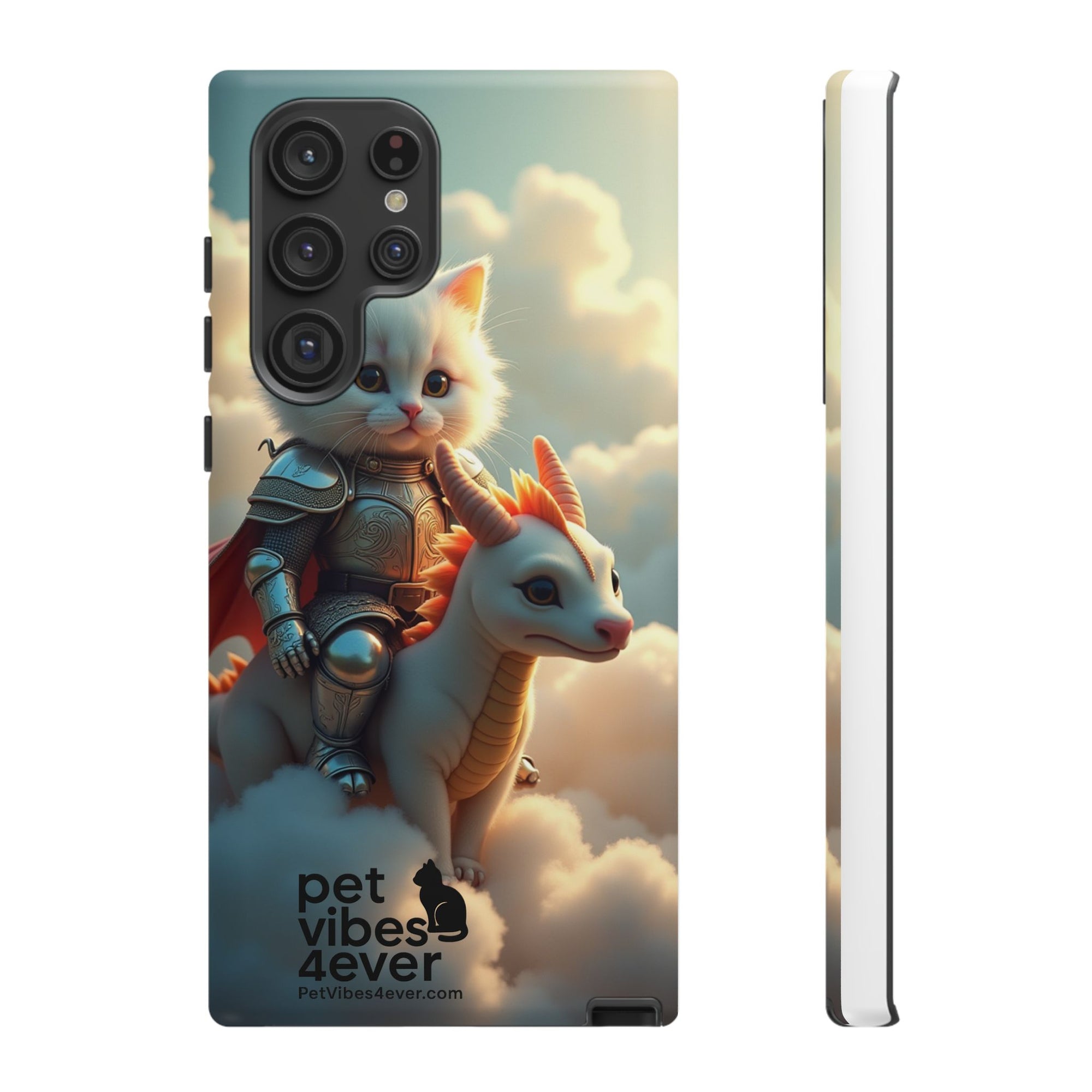 Funny Cat Phone Case, Cute Pet Lovers Gift, Cool Animal Accessory, Unique Phone Sleeve, Fantasy Vibe Phone Cover