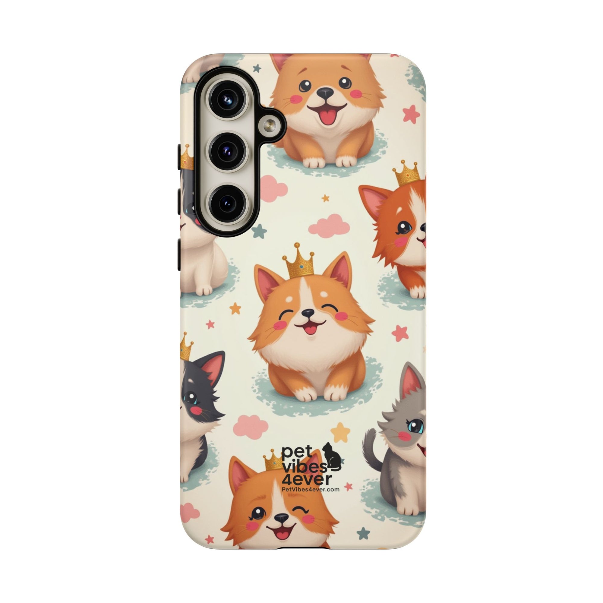 Cute Pet Phone Case, Animal Lover Gift, Dog Cat Lover Accessory, Phone Cover for Pet Parents, Birthday Gift for Pet Owners