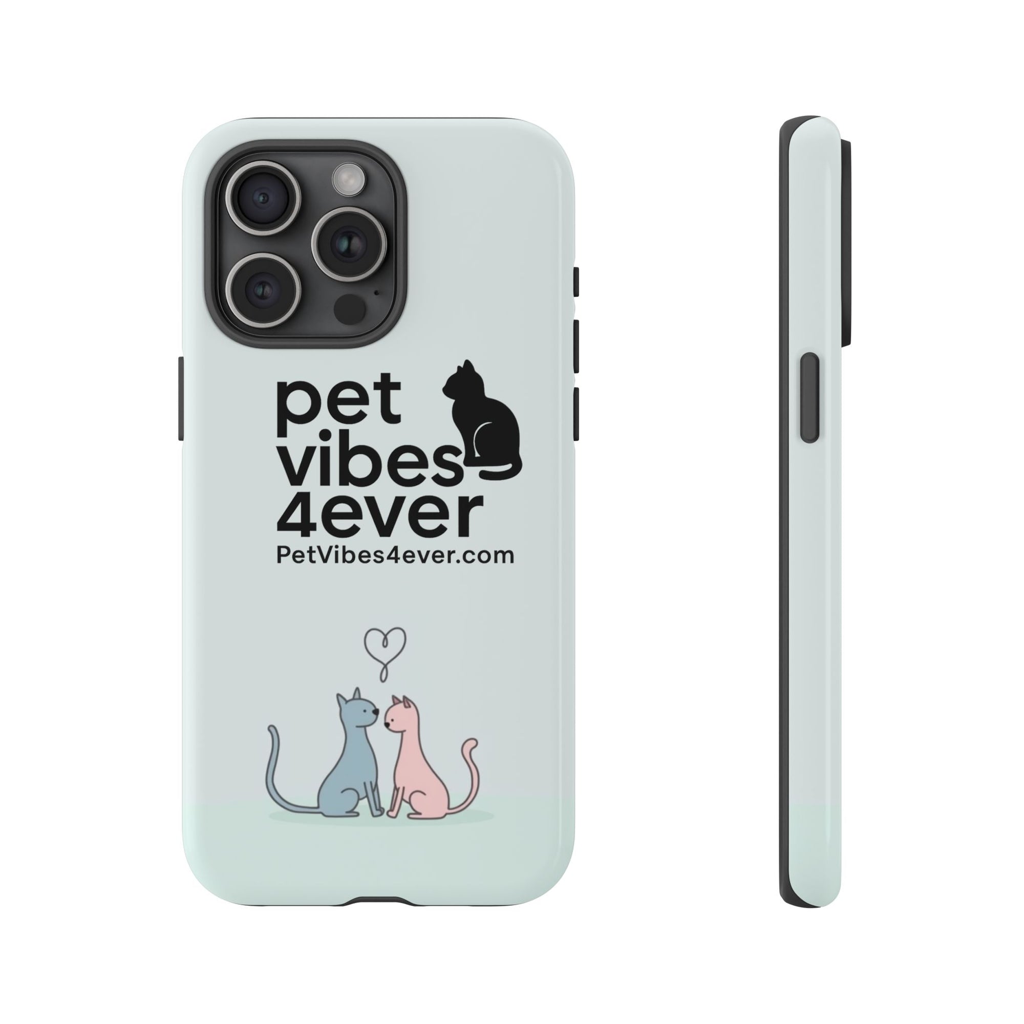 Pet Lover Phone Case - Cute Cat Lover Gift, Animal Protective Cover, Pet Vibes Merchandise, Birthday Present, Custom Phone Accessory