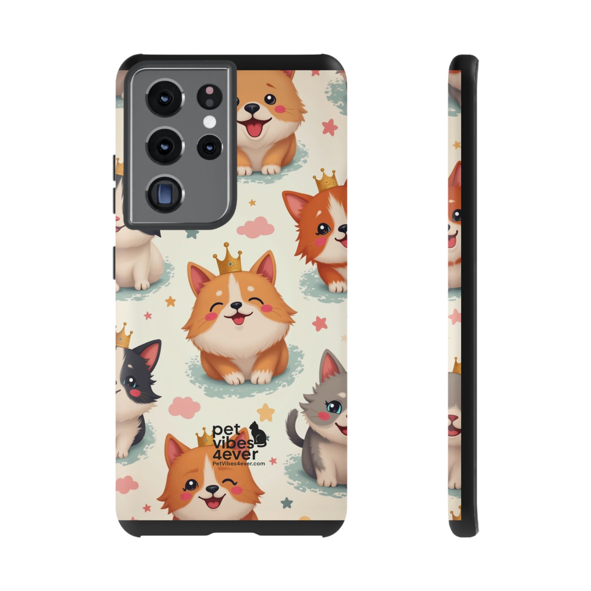 Cute Pet Phone Case, Animal Lover Gift, Dog Cat Lover Accessory, Phone Cover for Pet Parents, Birthday Gift for Pet Owners