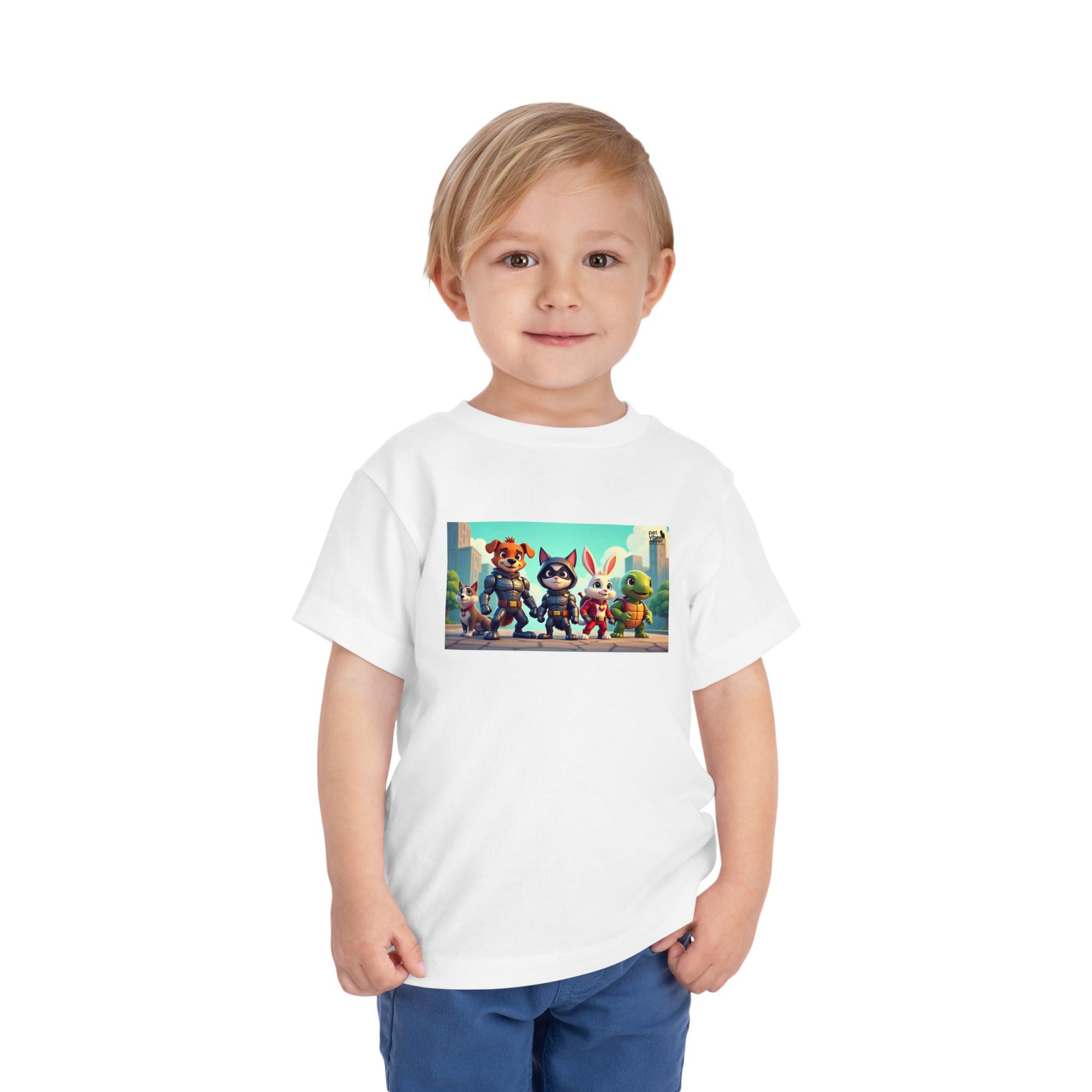 Adventurous Toddler Tee with Fun Characters | Perfect for Playdates, Birthdays, and Everyday Fun, Kids' T-Shirt, Cartoon Tee, Playful [...]
