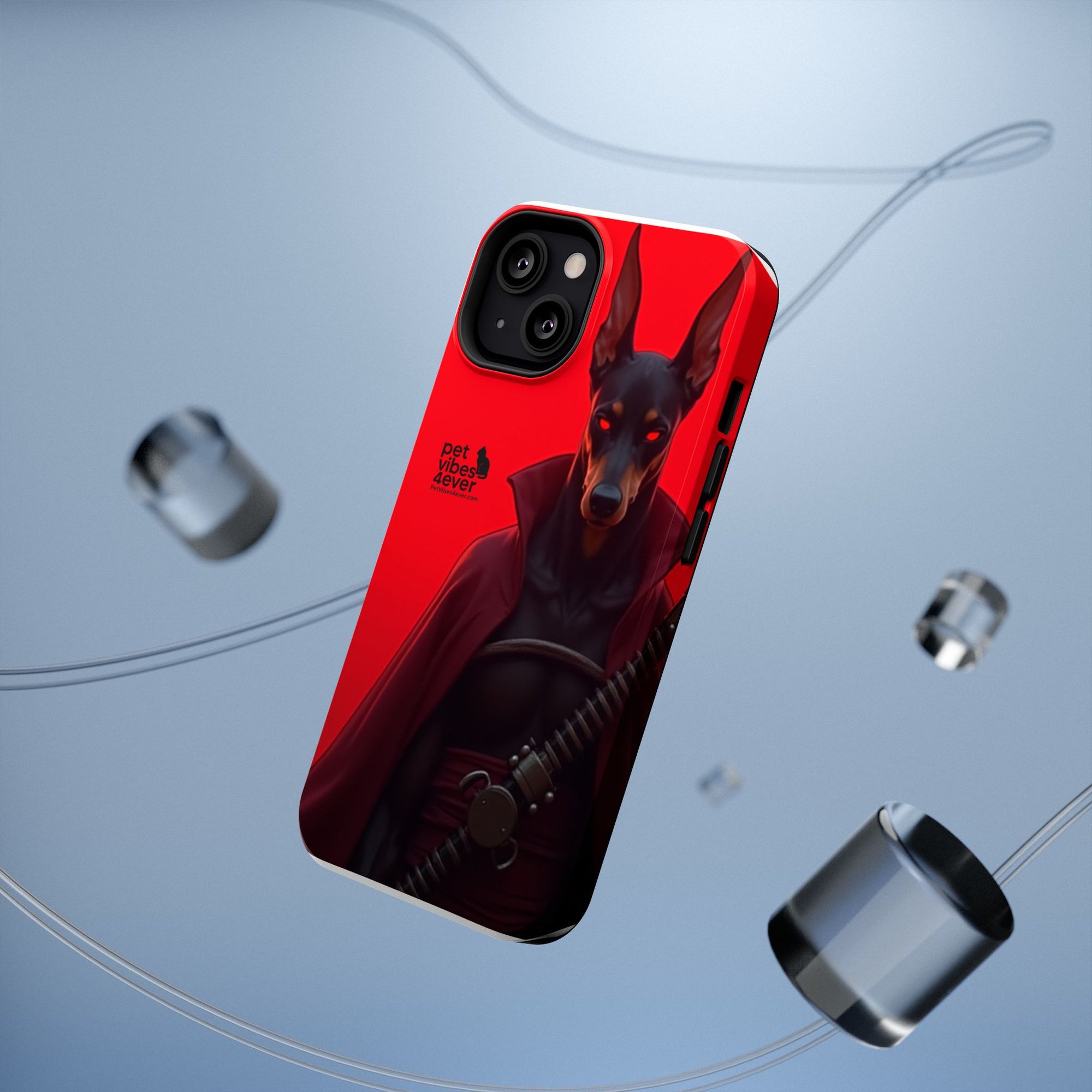 Impact-Resistant Phone Cases with Bold Dog Design, Durable Silicone, Gifts for Dog Lovers, Unique Cell Phone Accessories, Pet-Themed Gifts