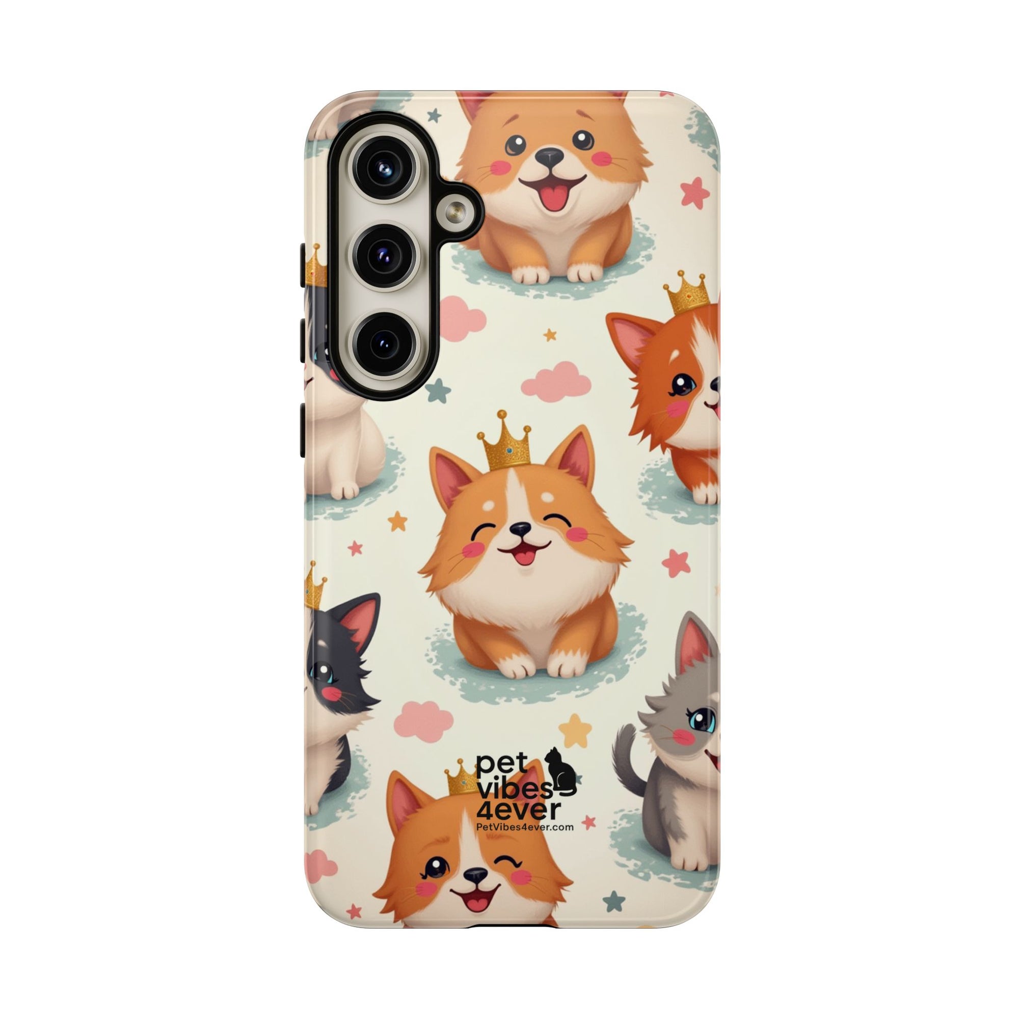 Cute Pet Phone Case, Animal Lover Gift, Dog Cat Lover Accessory, Phone Cover for Pet Parents, Birthday Gift for Pet Owners