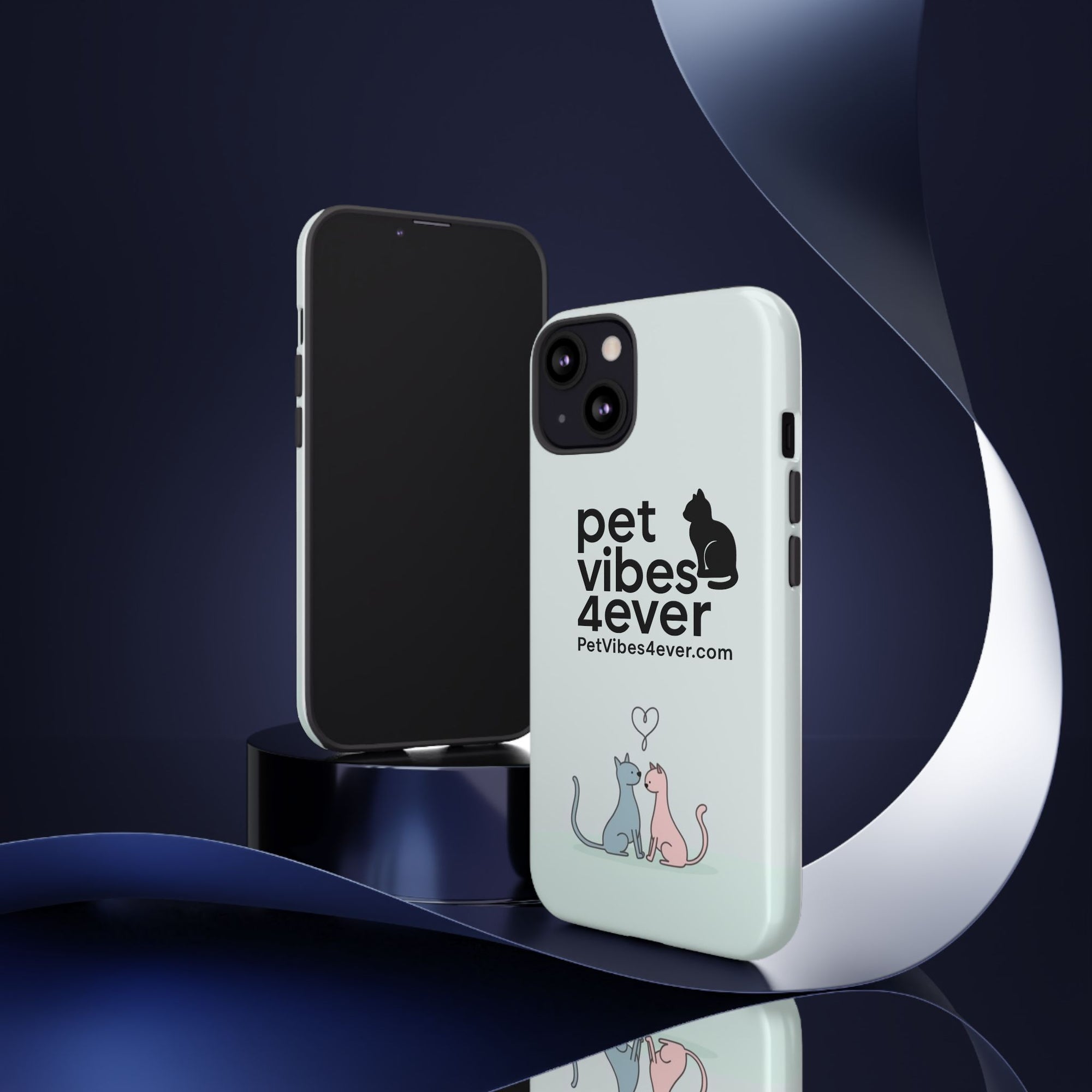 Pet Lover Phone Case - Cute Cat Lover Gift, Animal Protective Cover, Pet Vibes Merchandise, Birthday Present, Custom Phone Accessory