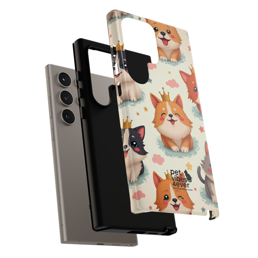 Cute Pet Phone Case, Animal Lover Gift, Dog Cat Lover Accessory, Phone Cover for Pet Parents, Birthday Gift for Pet Owners
