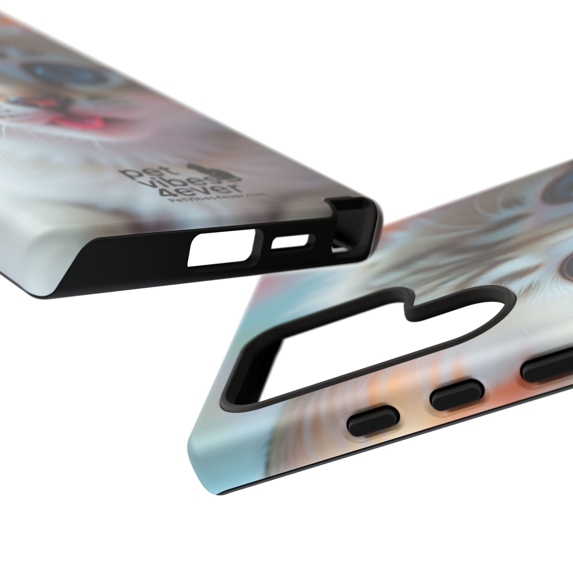 Cute Cat Phone Case with Pet Vibes, Perfect Gift for Cat Lovers, Fun Tech Accessories for Birthdays, Animal Lovers, Kawaii Style
