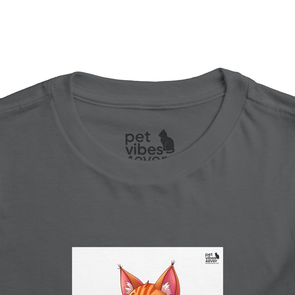Superhero Cat Toddler Tee, Kids Graphic T-Shirt, Cute Animal Shirt, Birthday Gift, Funny Pet Tee