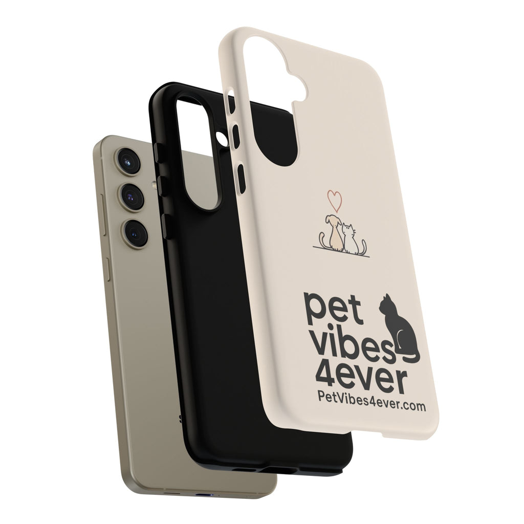 Cute Cat Phone Case - Pet Lovers Gift, Tough Cases, Customizable, Animal Lover, Cat Mom/Dad, Funny Cat Merchandise