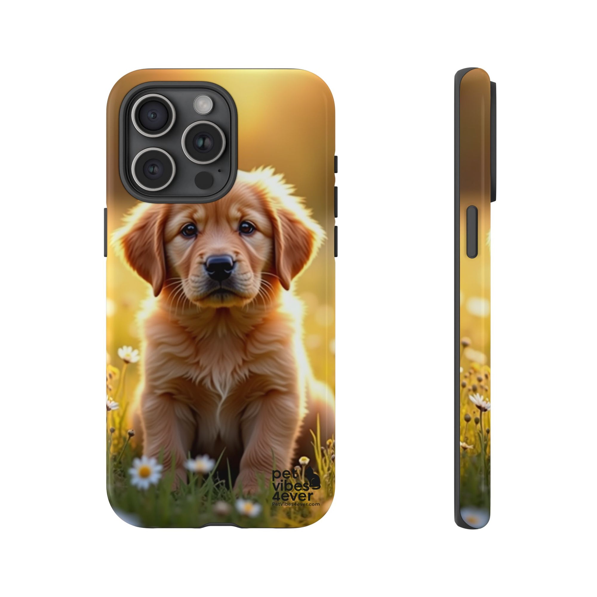 Golden Retriever Phone Case, Cute Dog Phone Cover, Pet Lover Gift, Tough Phone Cases, Puppy Design Mobile Protector