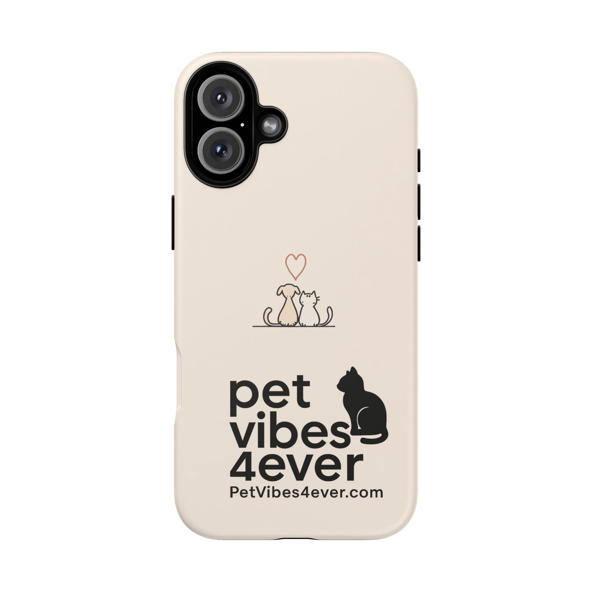 Pet Lovers Phone Case, Cute Animal Design, Tough Cases for Dog and Cat Lovers, Gift for Pet Owners, Unique Pet Accessory